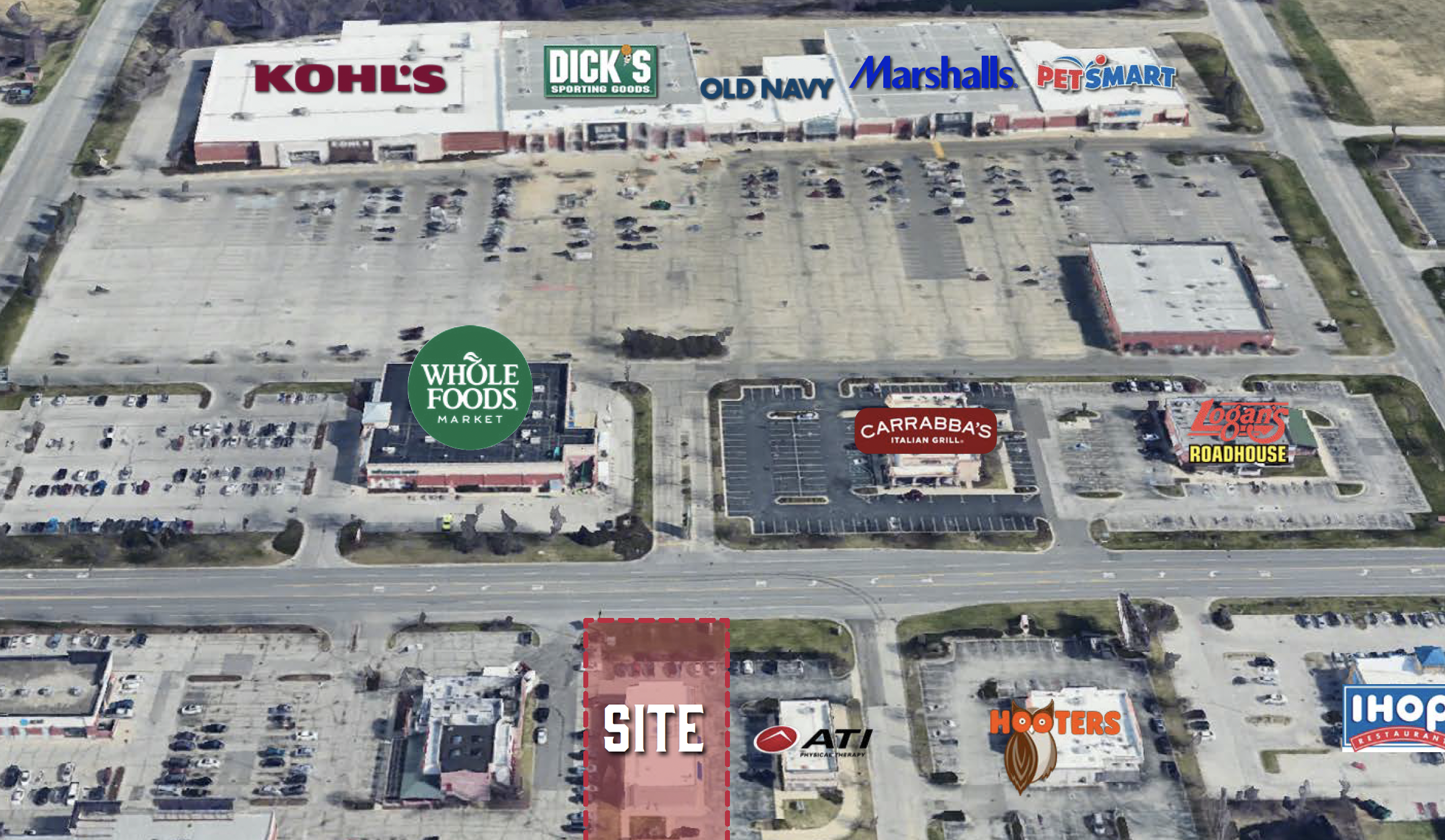 Freestanding Medtail Across from Whole Foods