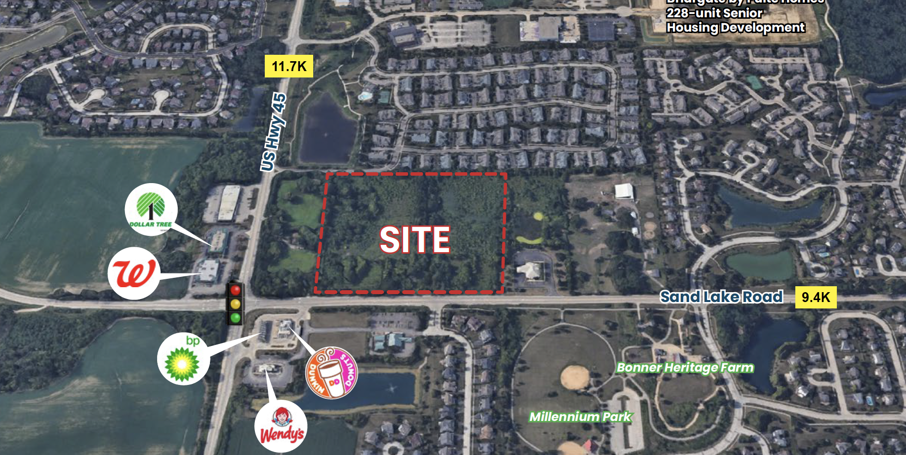 FOR SALE: 17.92 AC Commercial Development Site