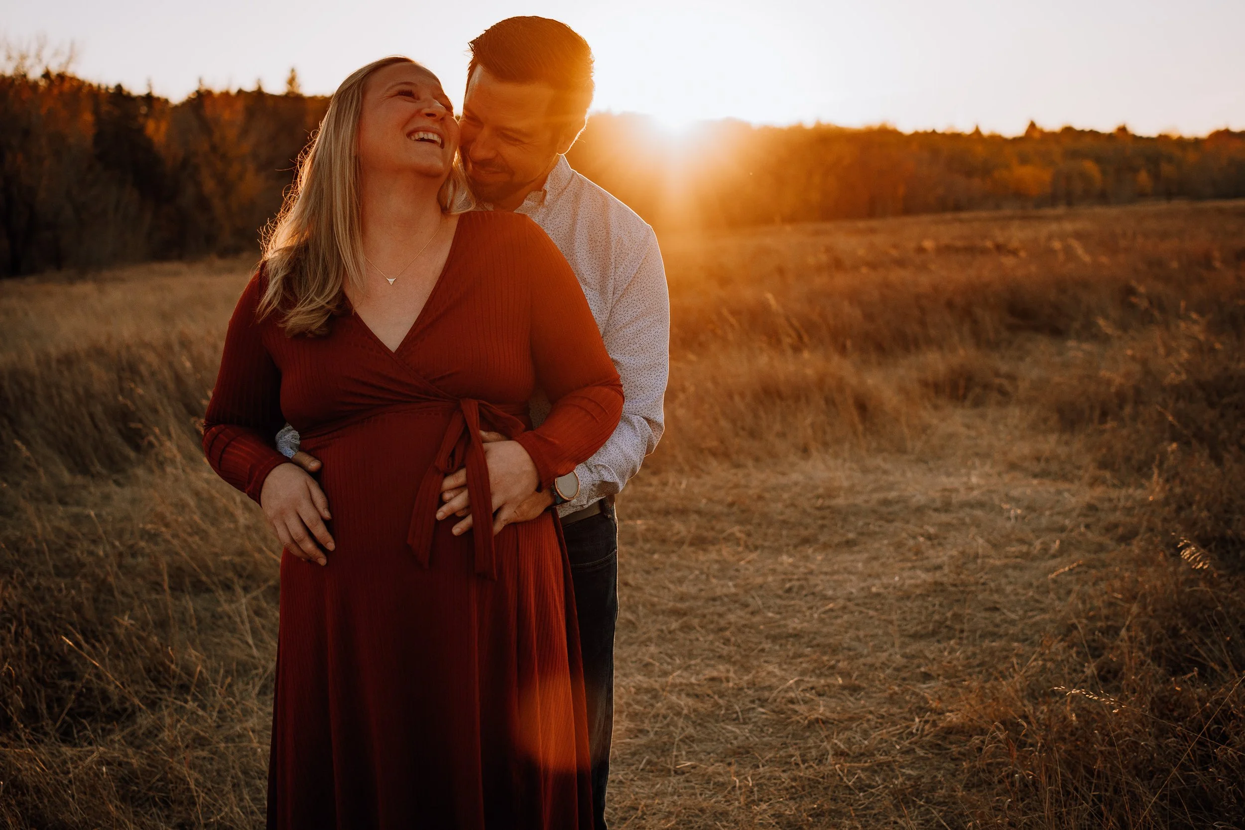 Golden Hour Maternity Session