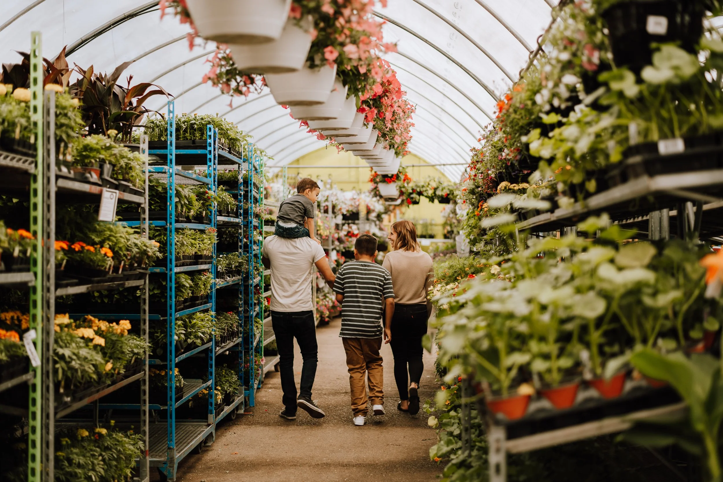 A Fun Family Photoshoot at Spruce it Up Garden Centre