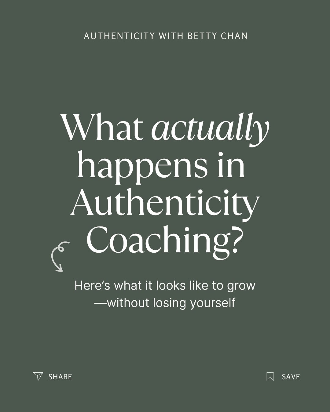 Most of us were taught how to follow the rules.

But we were never taught how to follow ourselves.

That&rsquo;s where Authenticity Coaching begins.

If you&rsquo;re high-achieving but secretly overwhelmed&hellip;

If you&rsquo;ve outgrown the roles 