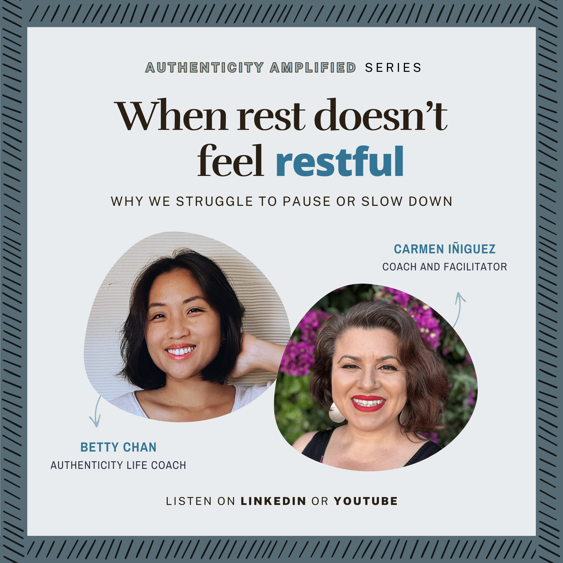 When Rest Doesn’t Feel Restful: Why We Struggle to Pause or Slow Down
