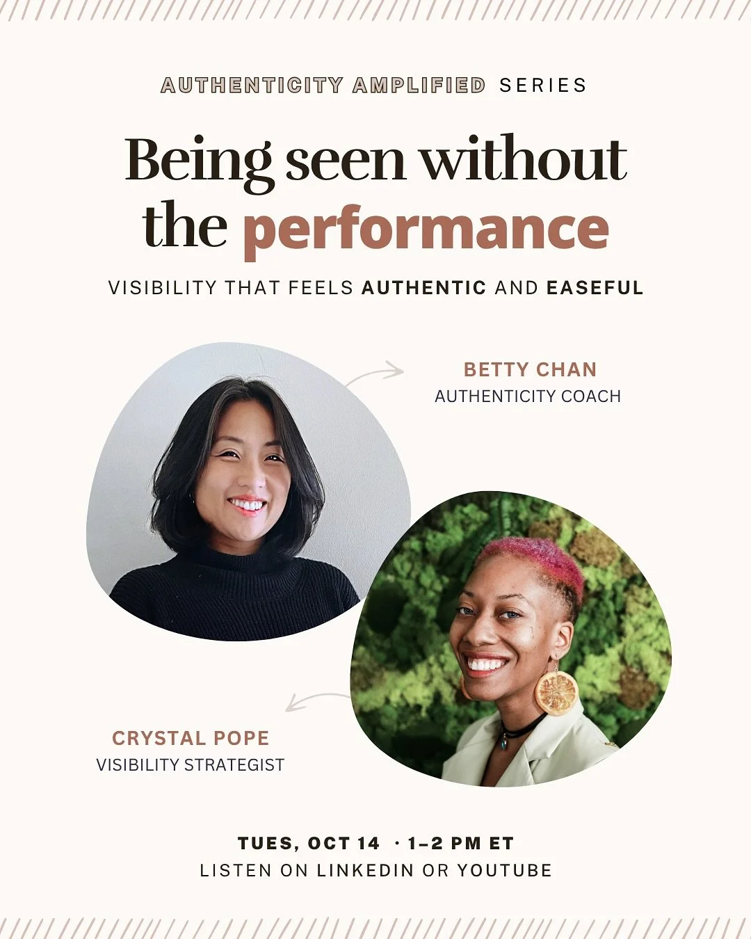 You want to show up&hellip;but the second it&rsquo;s time to be seen, something in you wants to hide. 🫣

Whether you identify as an introvert, an exhausted achiever, or a quiet leader, you&rsquo;ve probably felt it: that mix of awkwardness, exposure