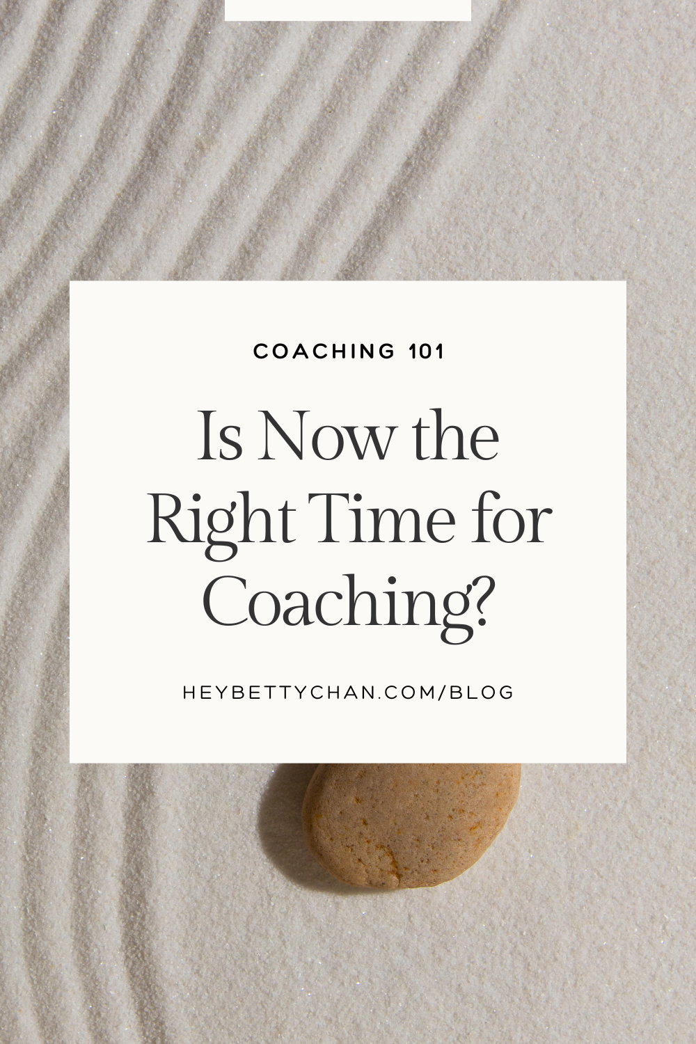 Is Now the Right Time for Coaching?