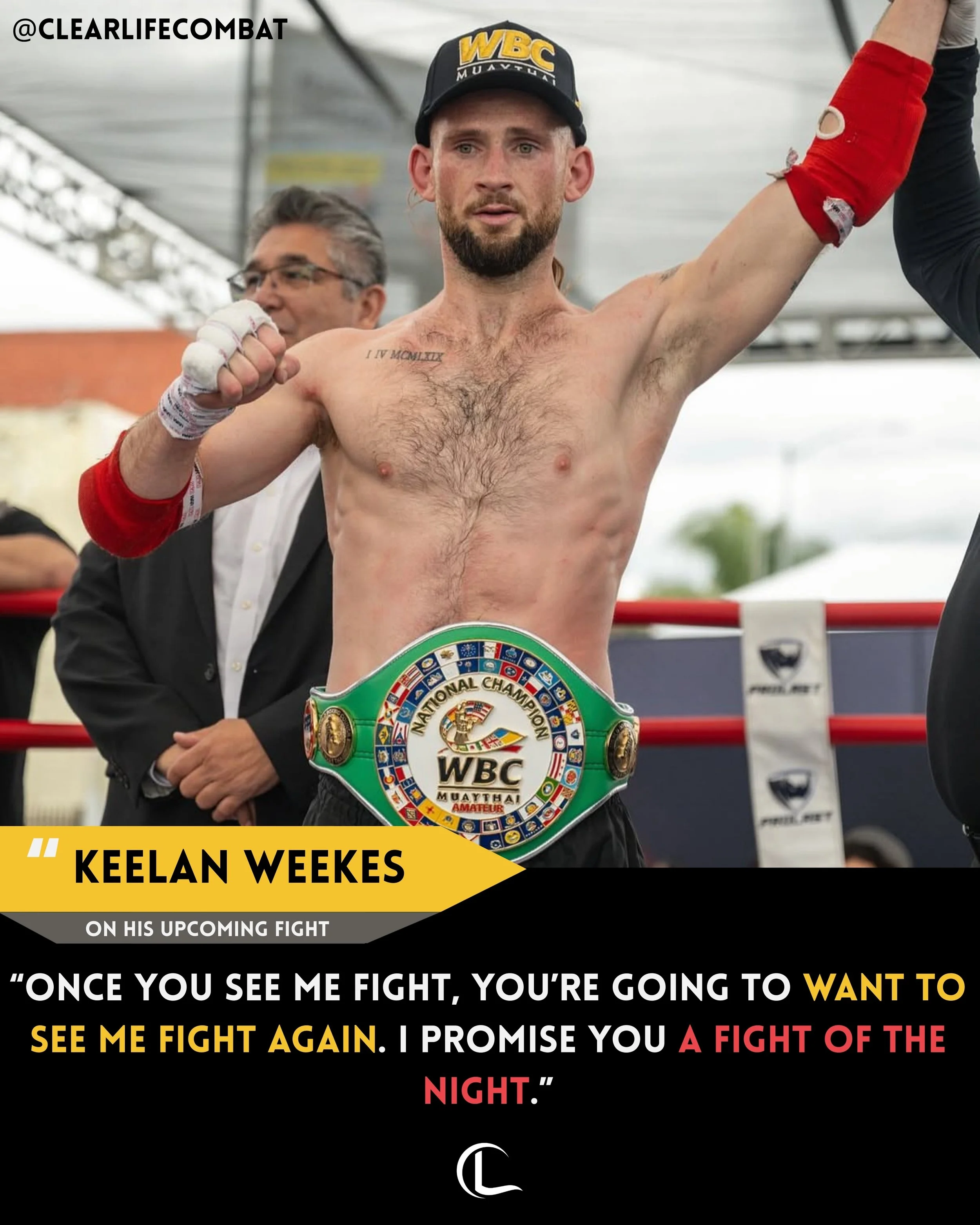 Bay Area’s Keelan Weekes Set to Defend WBC National Title in Houston