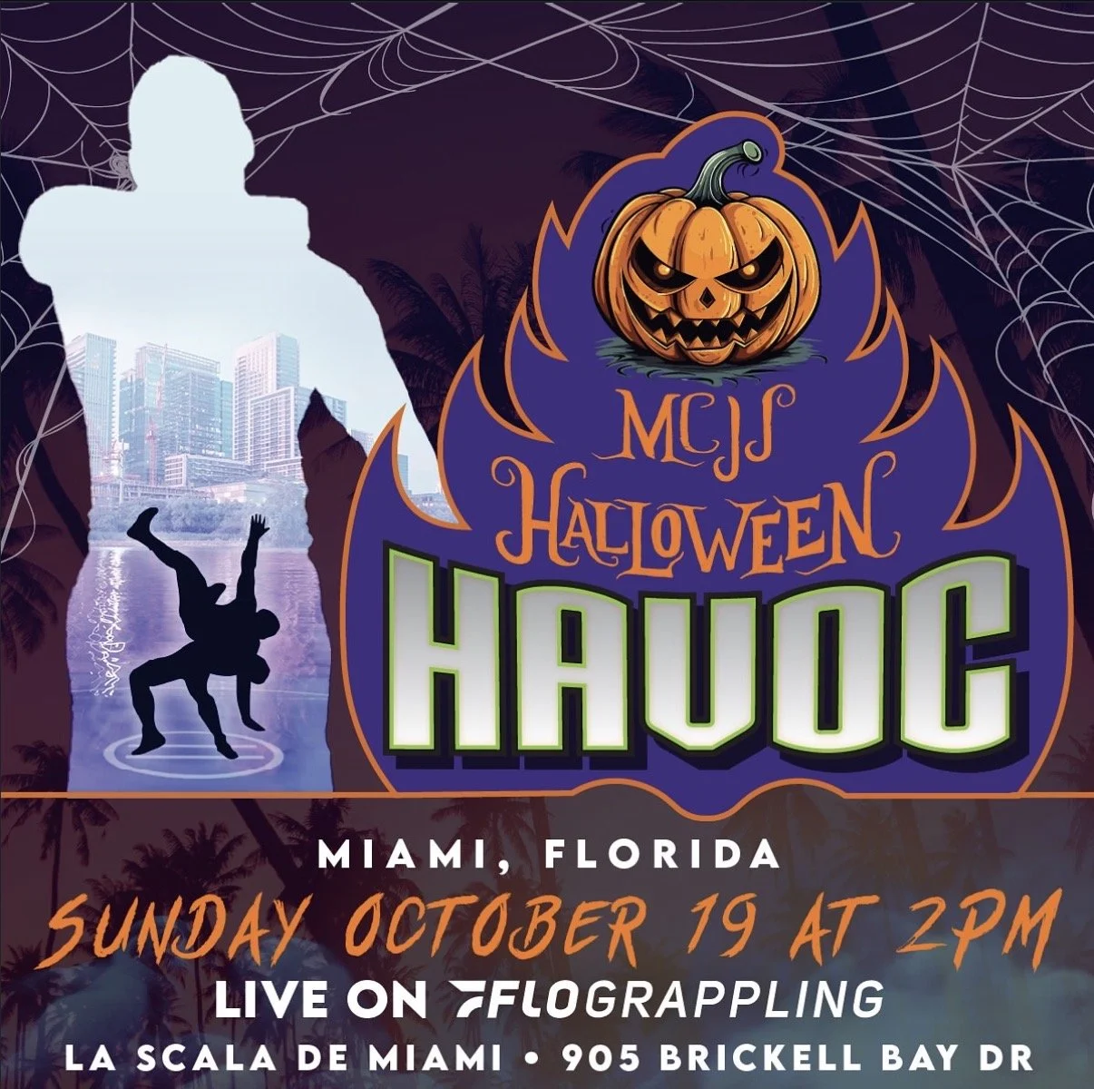 Main Character Jiu Jitsu’s Halloween Havoc set for Oct. 19 in Miami