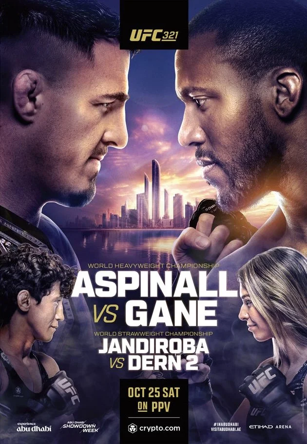Aspinall–Gane Ends in No Contest After Eye Poke at UFC 321