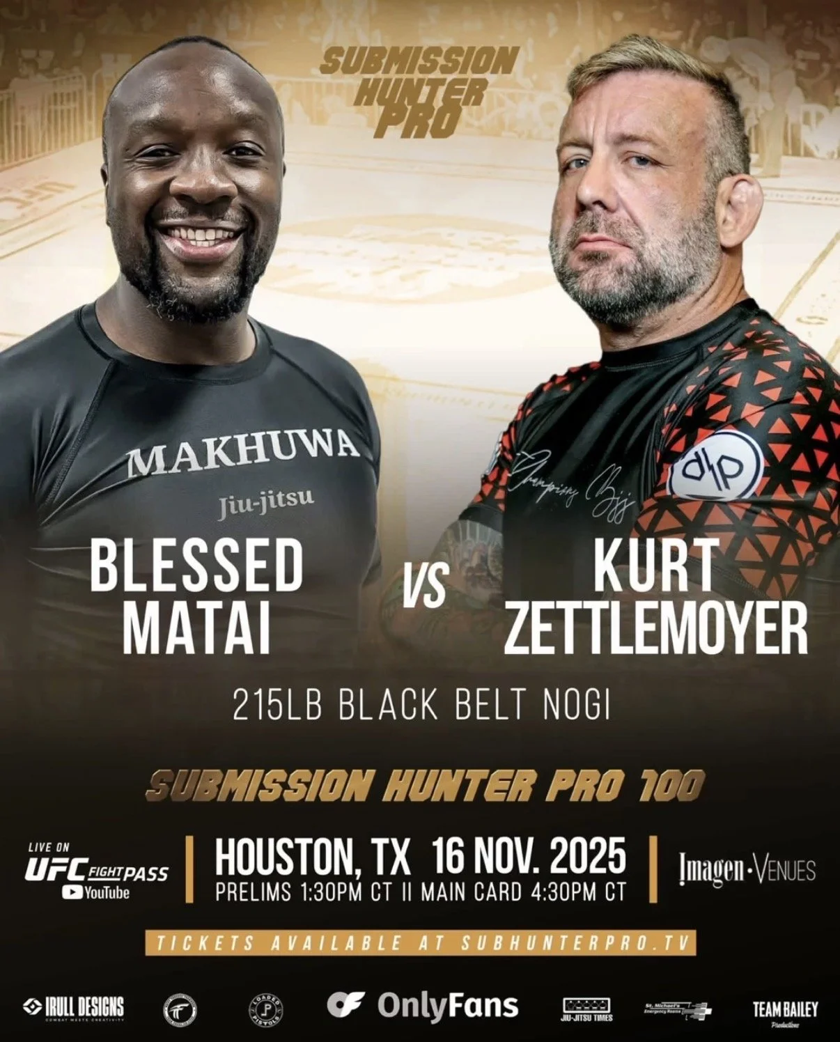 Zettlemoyer Seeks Milestone Win in 215 Black Belt Match at SHP 100