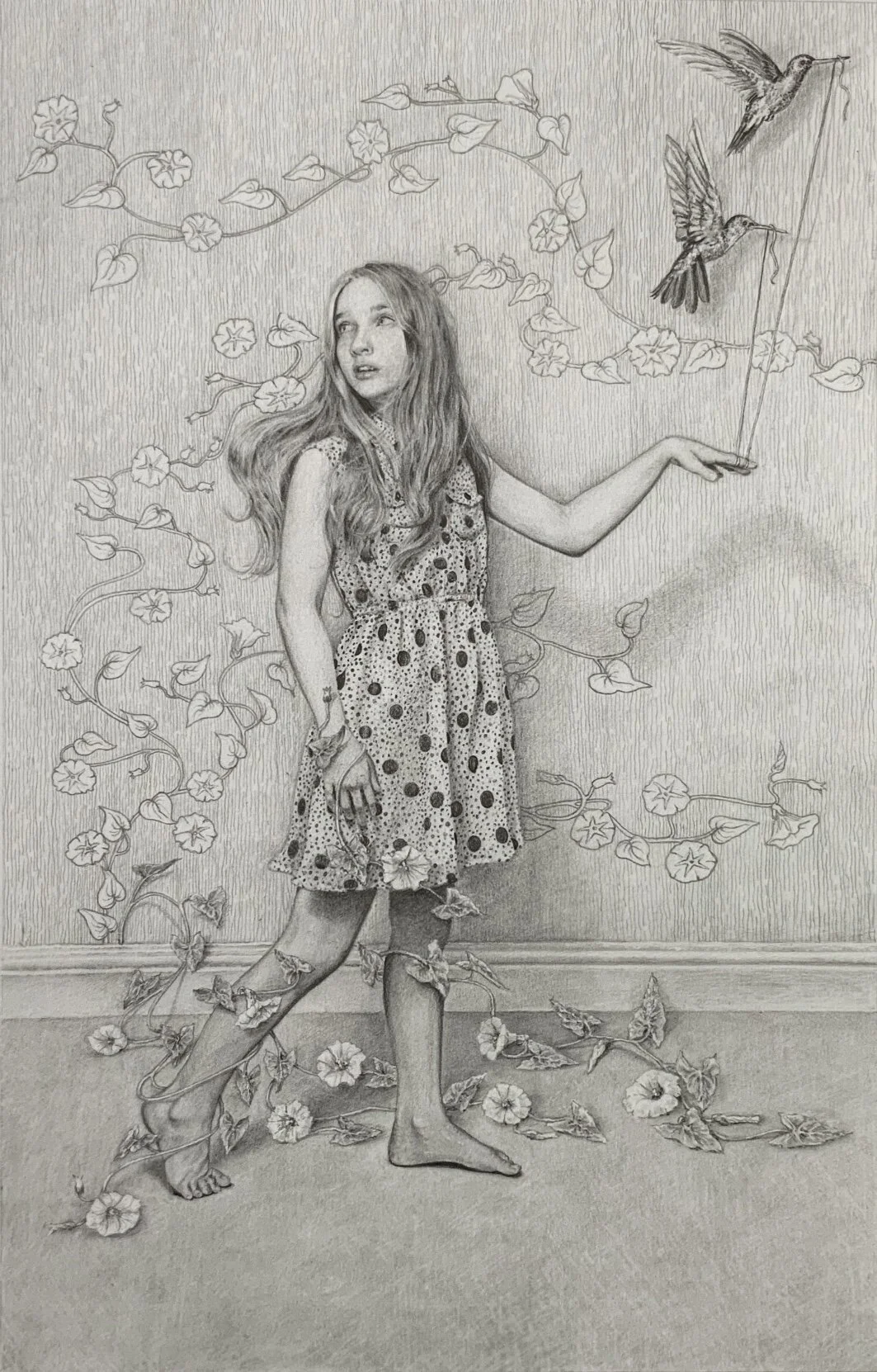 Between Two Worlds - graphite