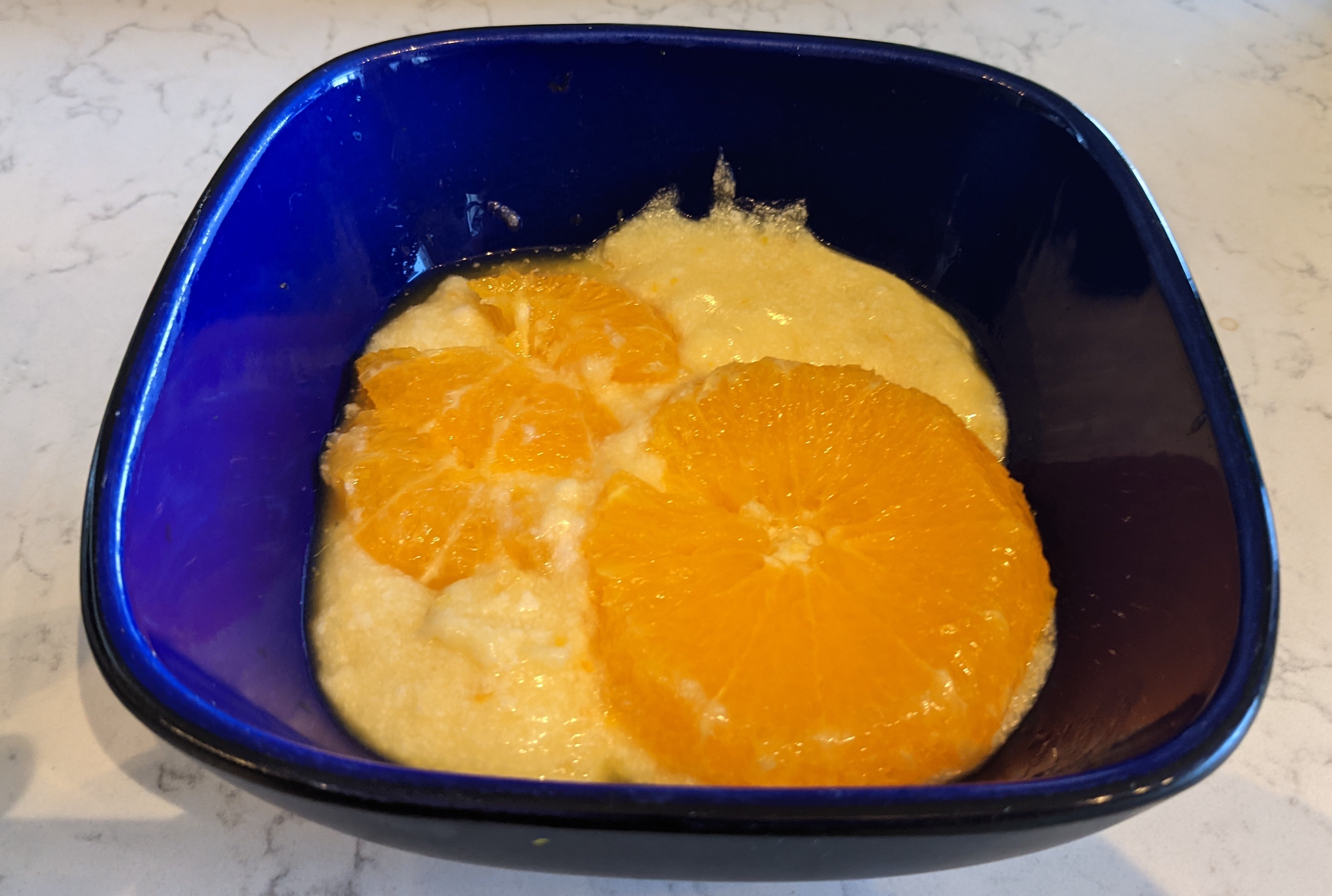 Grandma Van’s Fluffy Orange Dessert