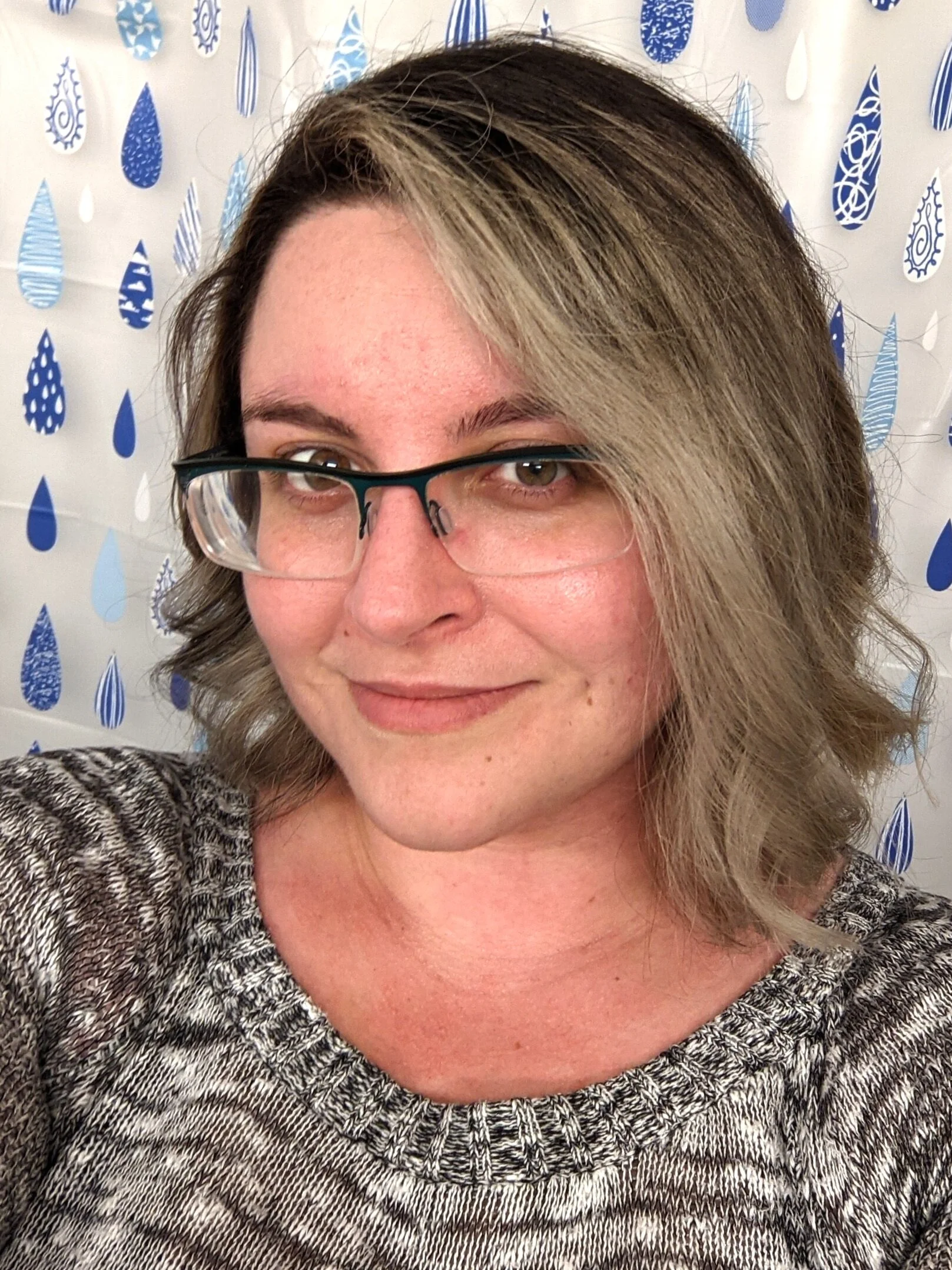 Array of baked goods falling into basket.