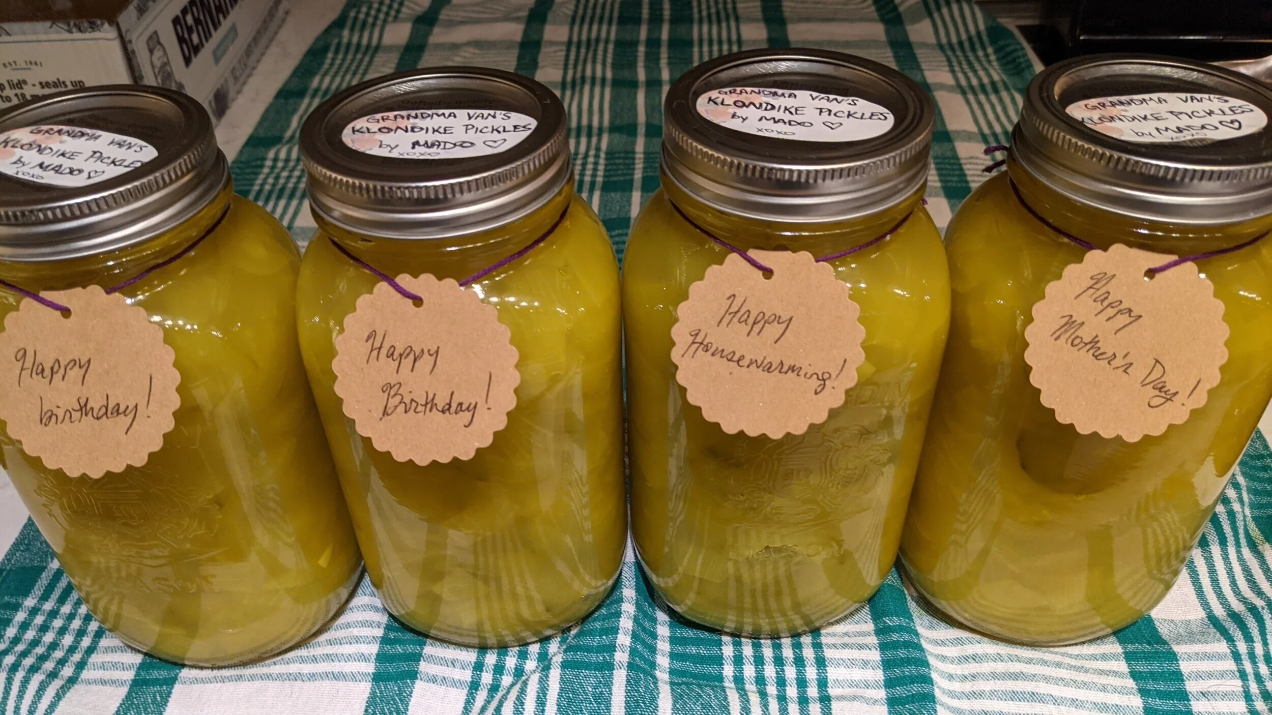 Grandma Van’s Klondike Pickles