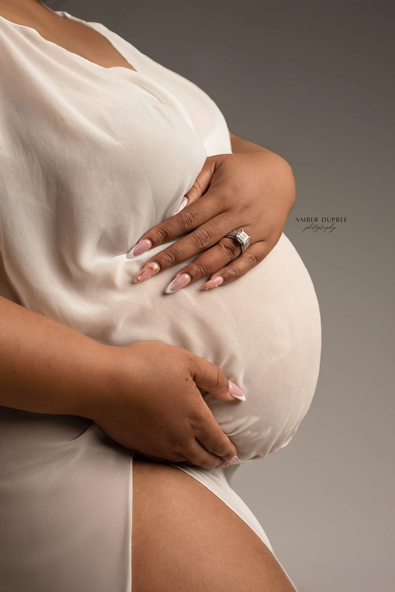 Nashville maternity photographer capturing intimate couple maternity portraits