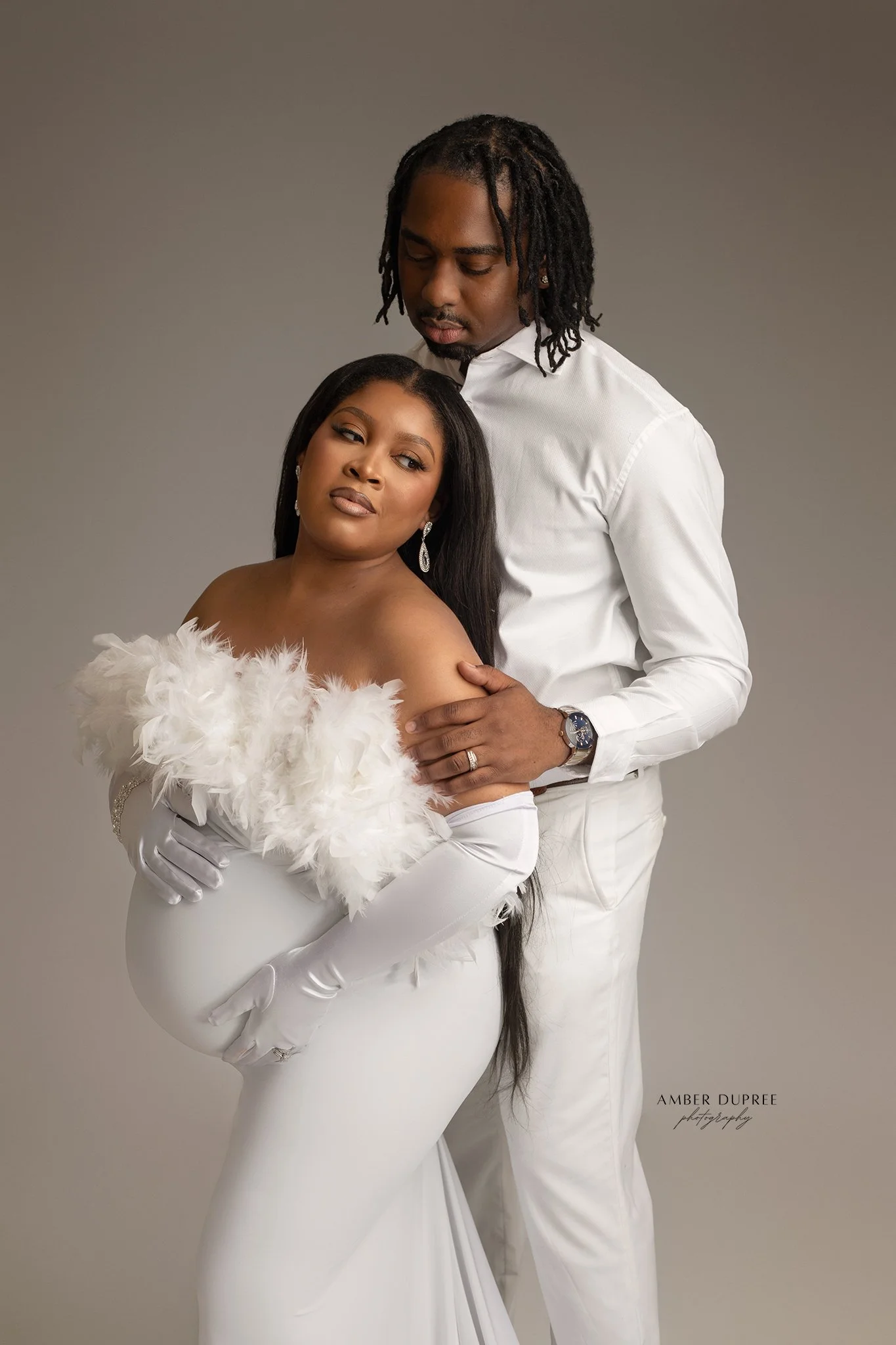 couples maternity posing in nashville maternity photographer studio