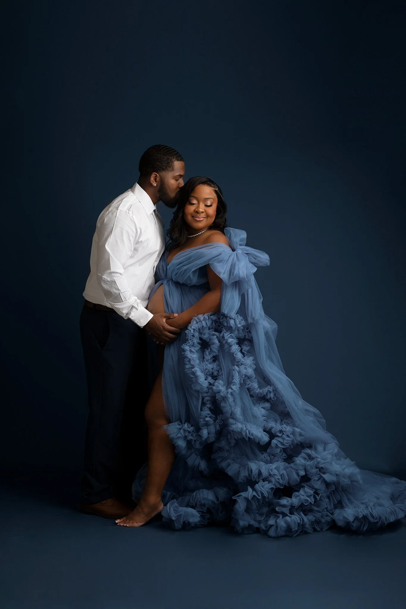 boy mom in nashville maternity photography studio