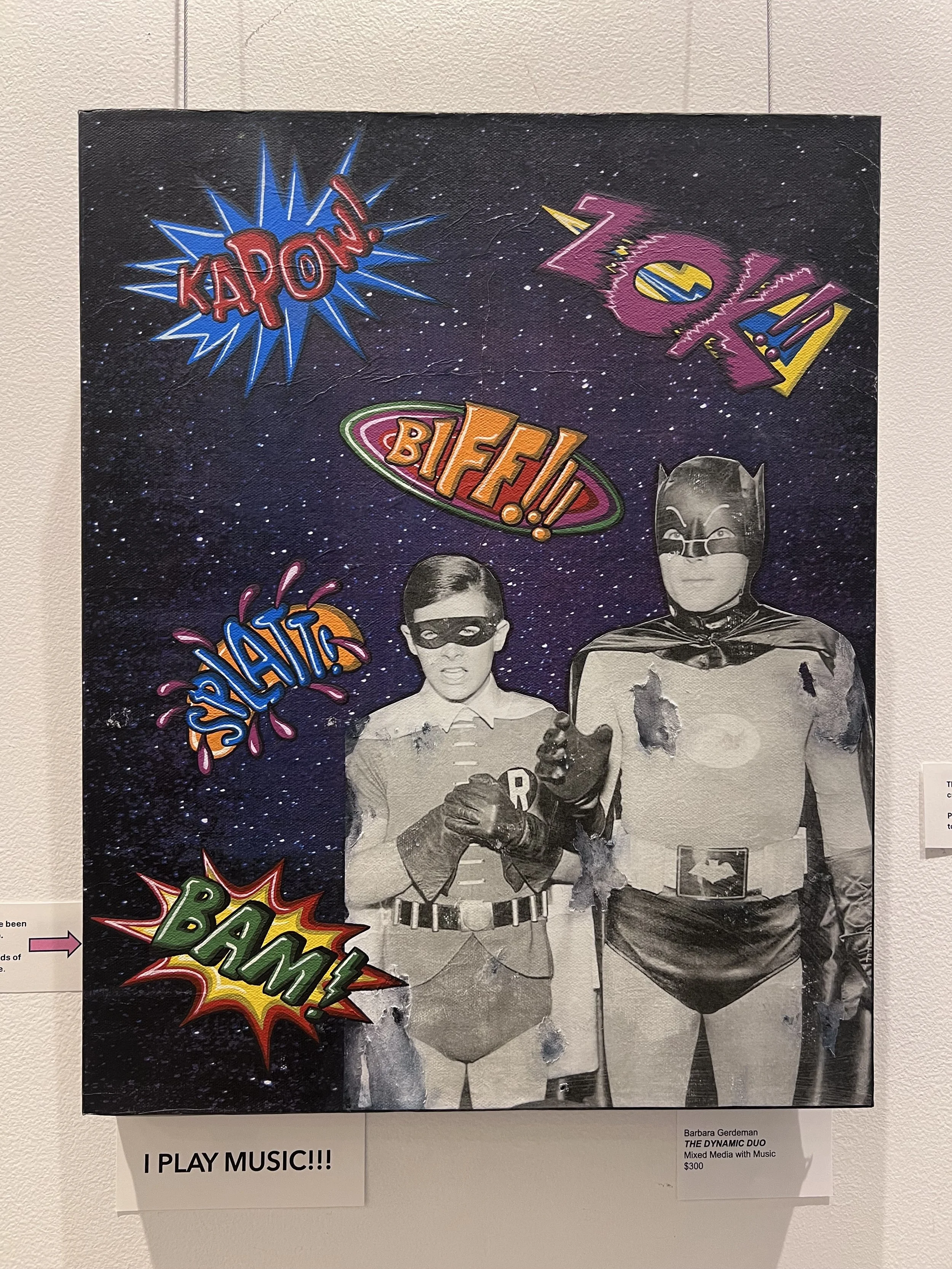 Co-Owner Barbara Gerdeman's "The Dynamic Duo" is on view at SRQ East's Best of Show Exhibition & Art Sale November 15, 5-7pm. 8326 Consumer Court, Sarasota