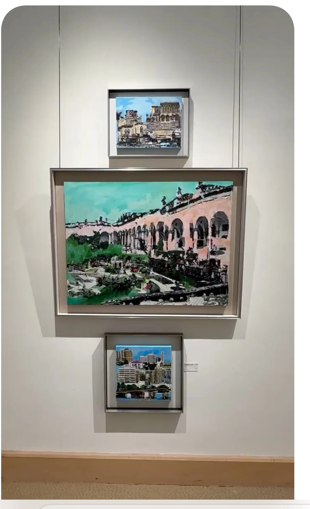 Studio Artist Cheryl Taub has 3 pieces at State of the Arts Gallery 1525 State Street open Tuesday to Friday 11am-5pm, Saturday 9am-1pm (November to May)