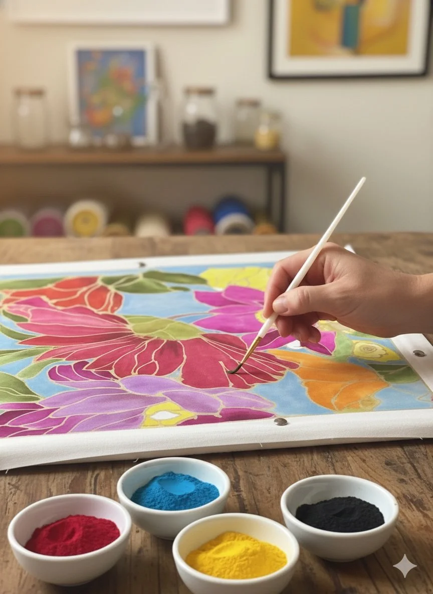 Lisa Lombardi Batik Painting Workshop, May 20, 10:30-1:30