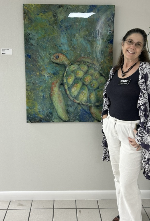 Chelonean Odyssey by our Featured Artist Angela Murray is on display at Venice Art Center, 390 Nokomis Ave S, Venice, until April 9th.