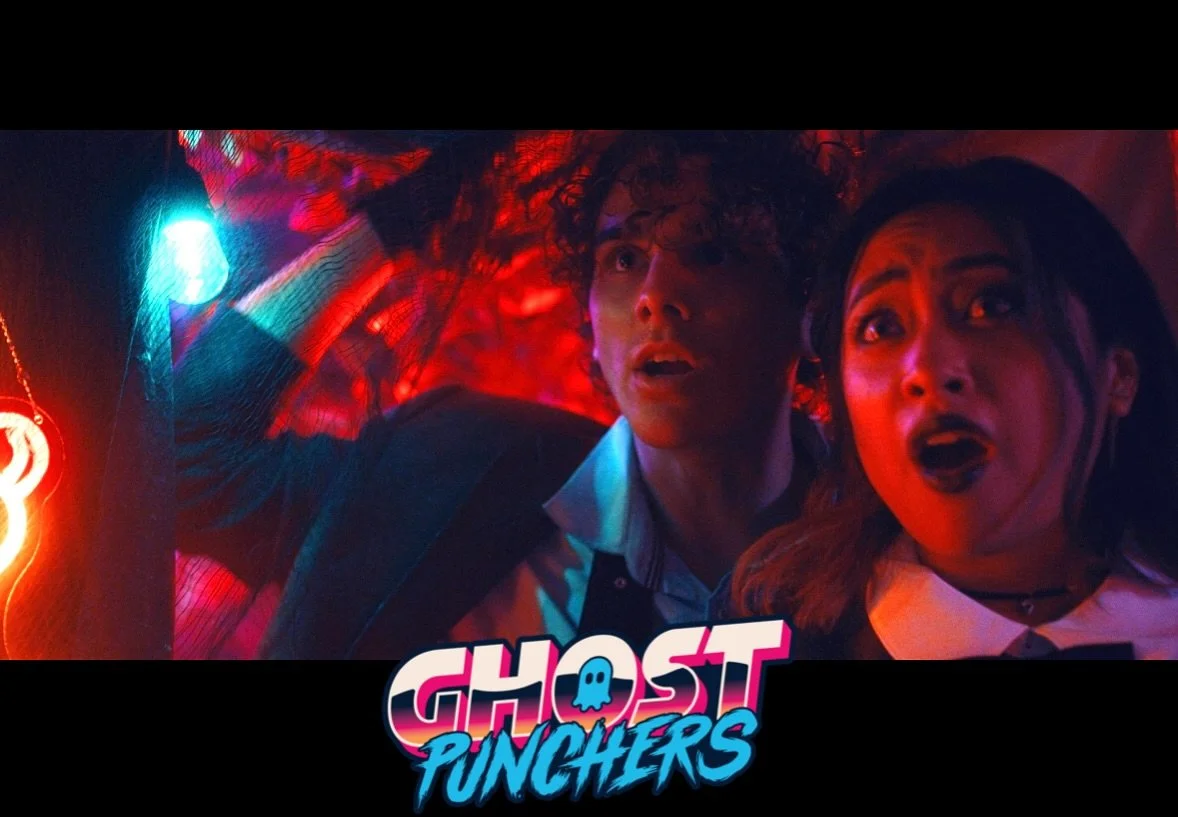 Ghost Punchers is coming soon!! Can&rsquo;t wait to show you the weirdest and funnest movie we&rsquo;ve made yet! 👻🥊Punching your screen soon!! Keep an eye out for the official trailer and release announcement 👀 #GhostPunchers #PureMagicPictures