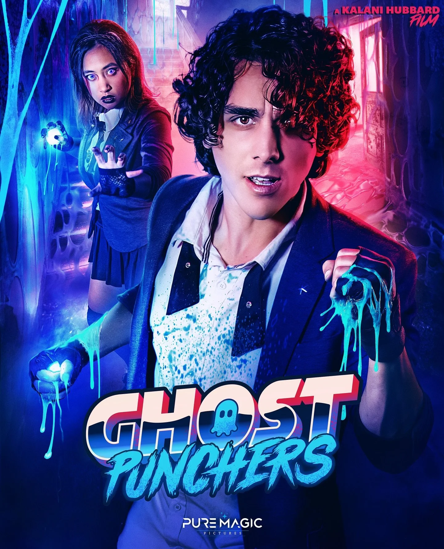 GHOST PUNCHERS releases October 16th! Get your tickets to the Live Digital Premiere at puremagicpictures.com or snag a collectors edition Blu-ray! 📀 this is going to be the craziest film yet!! Synopsis: A hotdog delivery boy is mistaken for his secr