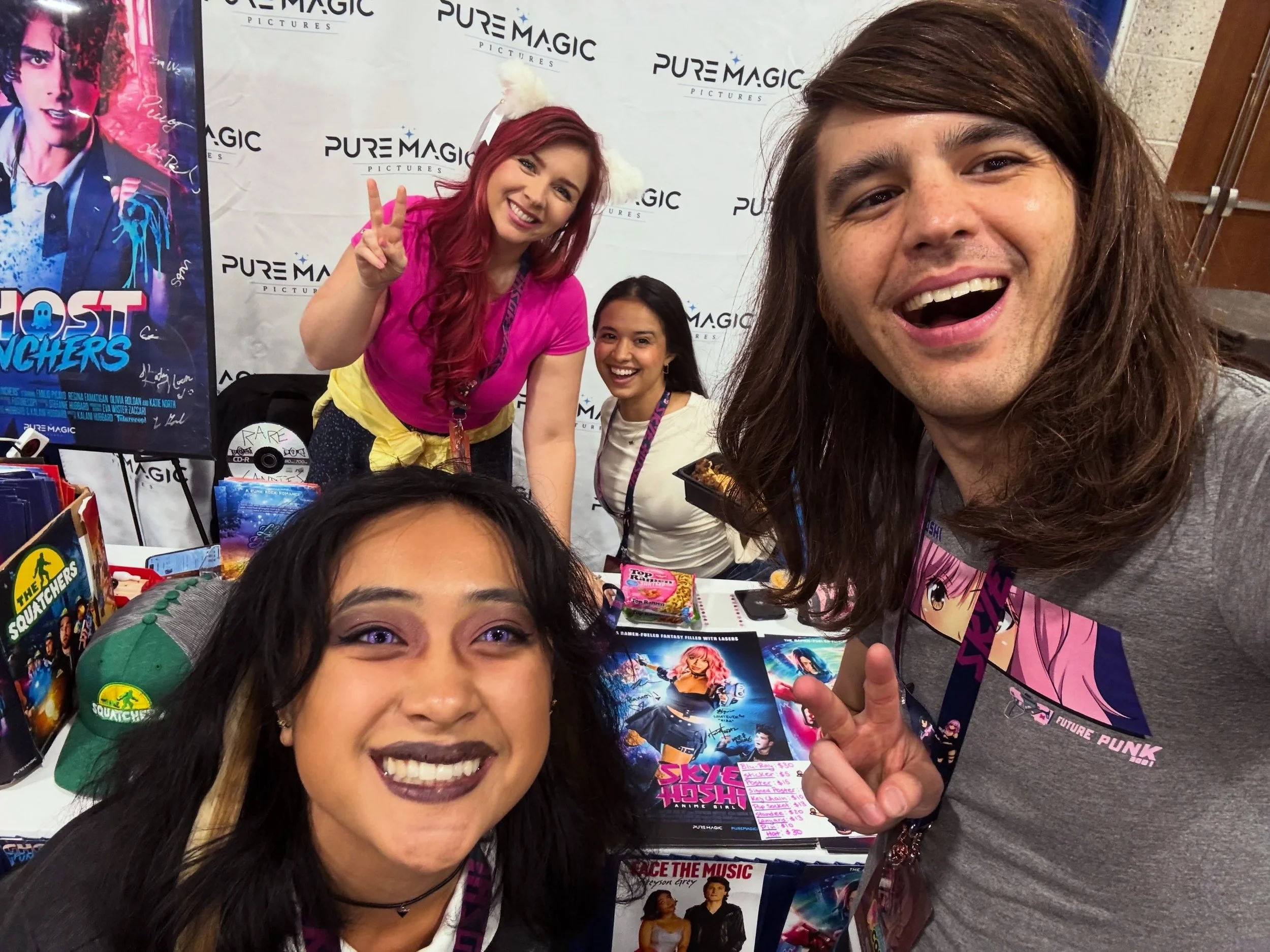 Had a blast at @rianimecon thanks to all the fans who came to the screening or met us at the booth, you are all awesome!! See you next time Rhode Island! If ya are new to the Instagram or discord, welcome to the Pure Magic Fam! ✨ don&rsquo;t forgot t