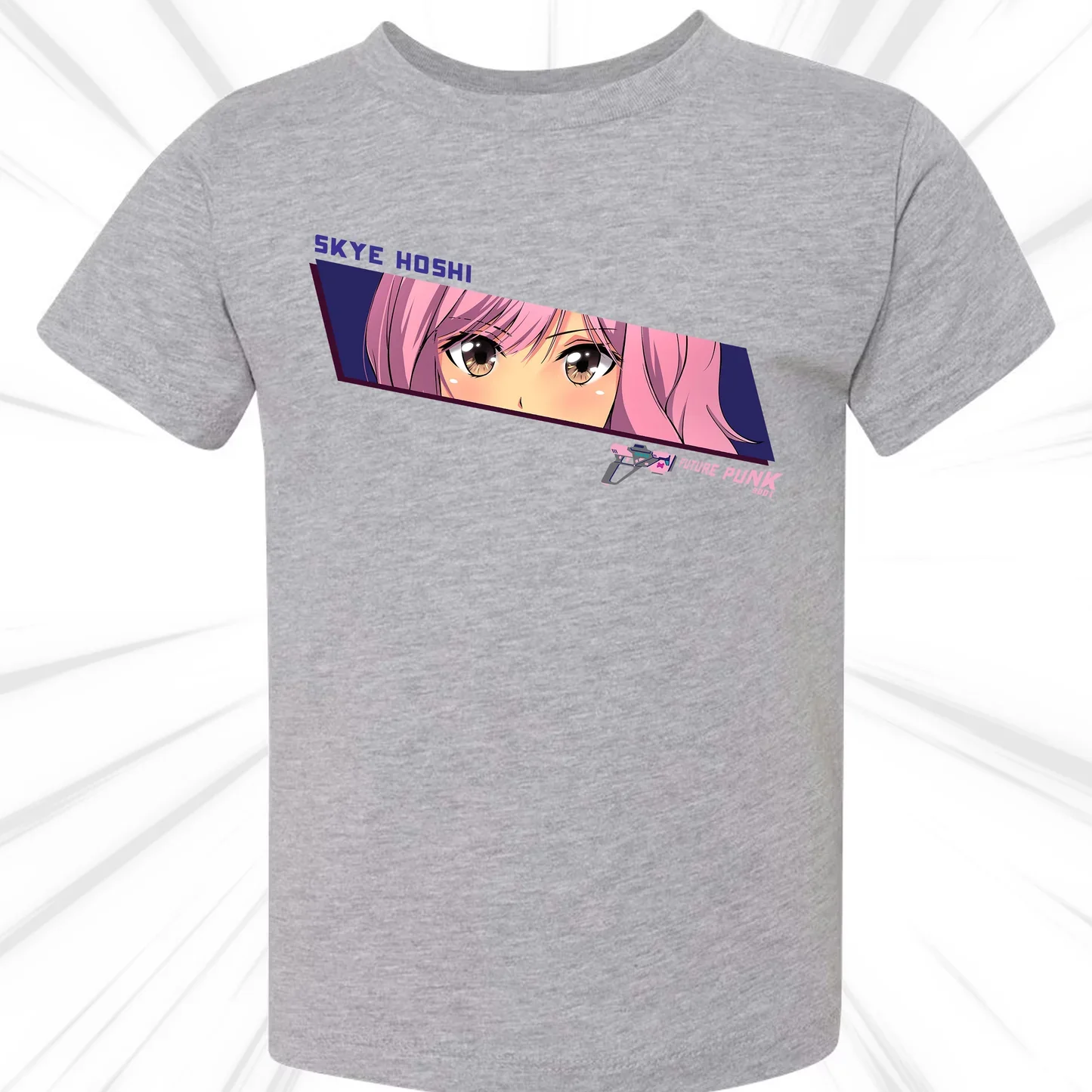 Zap your style with this official Skye Hoshi "Anime Eyes" T-shirt! Unisex t-shirt for anyone. 
