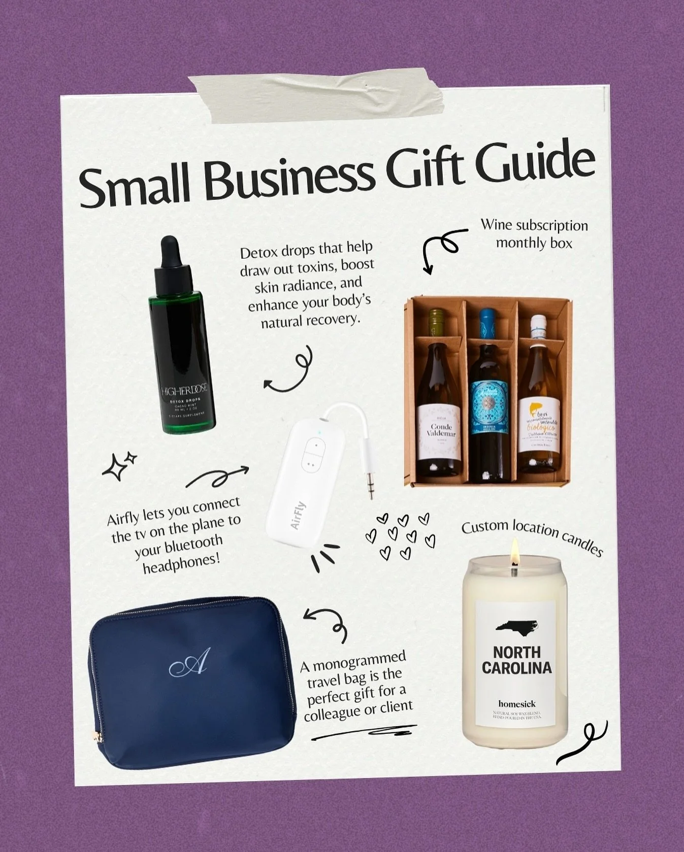These are our small business gift ideas for the holiday season! What are you gifting the meeting planner in your life?

#MeetingPlanner #EventProfs #AlleanzaMES #WomenInBusiness #EventsLife #EventsIndustry #ElevateYourExperience #SmallBusinessGiftGui