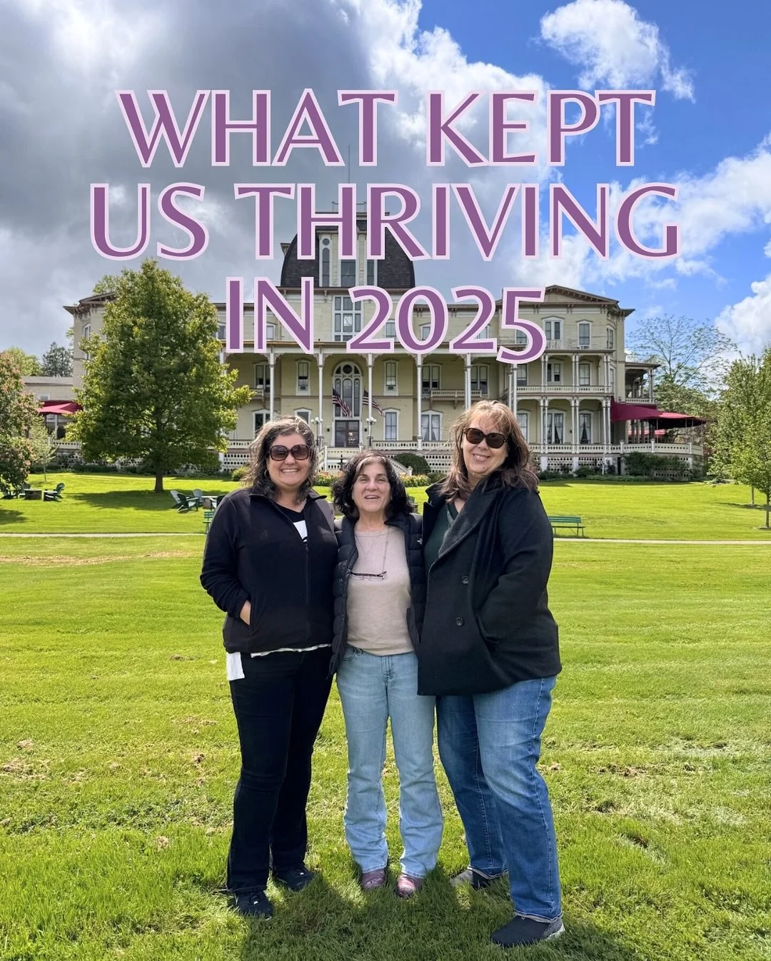 This is what kept us thriving in 2025&ndash;what about you?

#MeetingPlanner #EventProfs #AlleanzaMES #WomenInBusiness #EventsLife #EventsIndustry #ElevateYourExperience #2025 #Thriving #WhatKeptUsThriving #HowToThrive #ThrivingBusiness