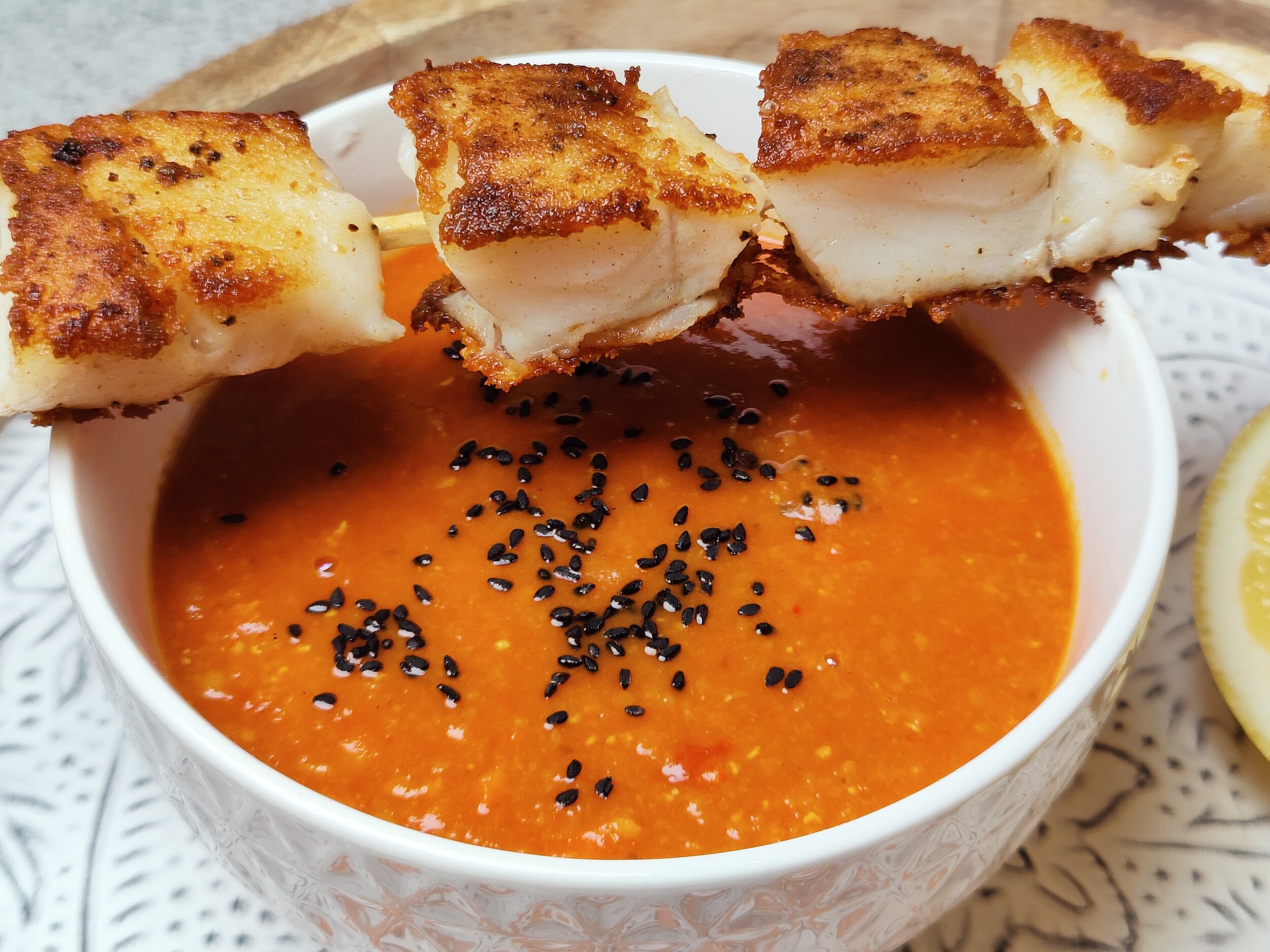 Anatolische Linsensuppe mit Kabeljau