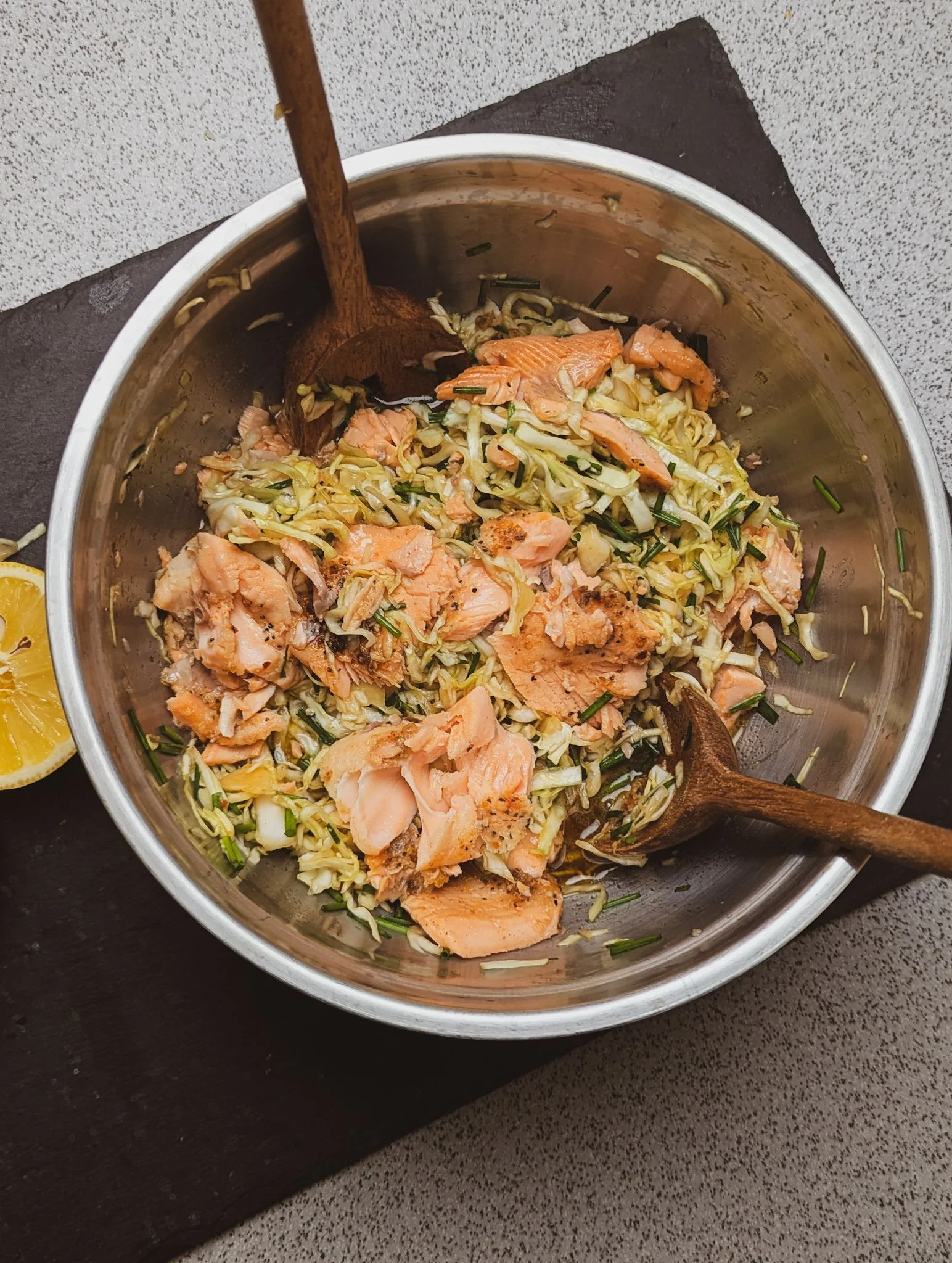 Gezupftes Lachsforellen-Filet