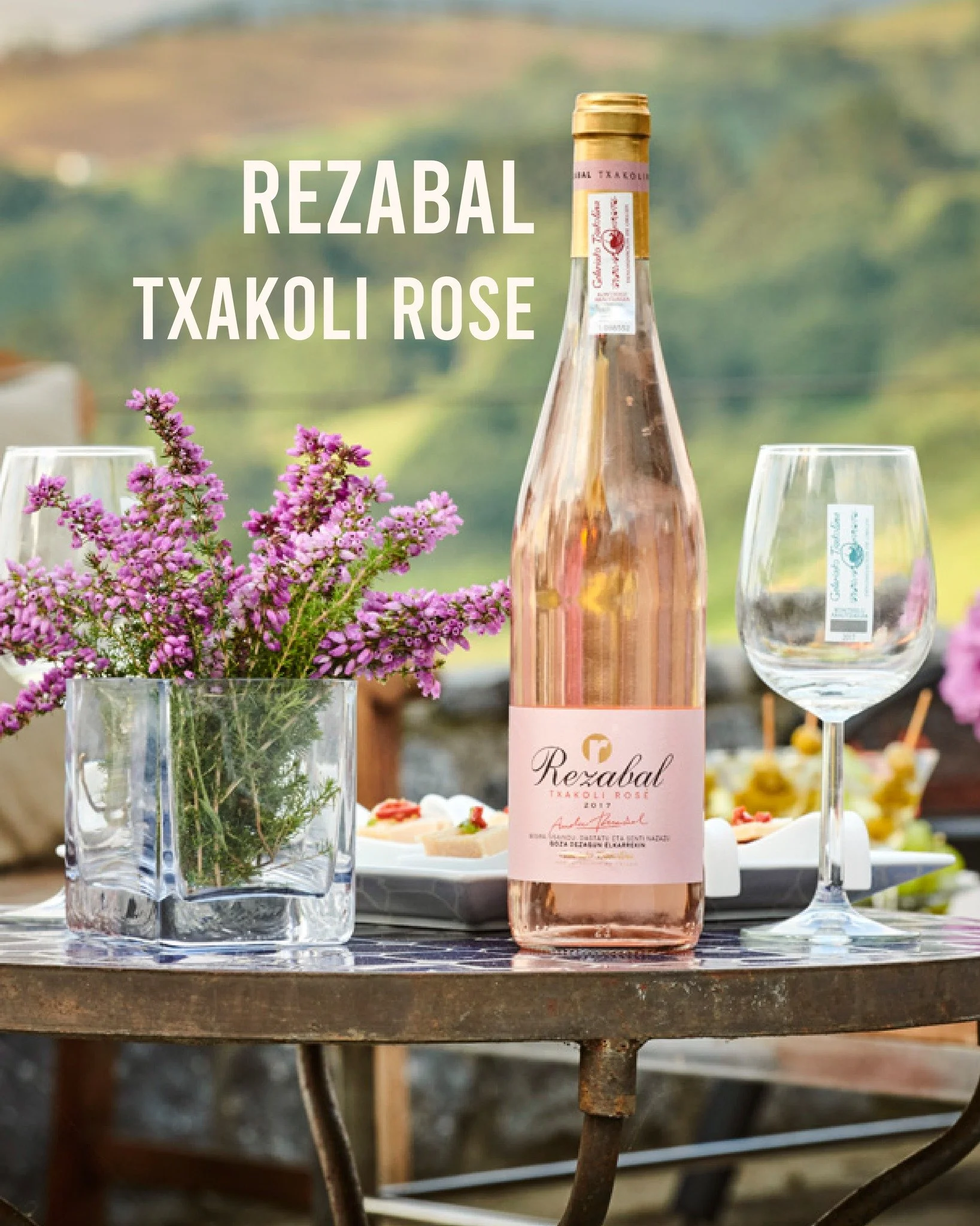 REZABAL TXAKOLI ROSE

Not your average ros&eacute; ! Wild strawberry, citrus peel, and a fresh Atlantic edge with a slight spritz. Low alcohol, high drinkability.

#txakoli #winelover #springny #basquewines #ros&eacute;time #nycwinelovers