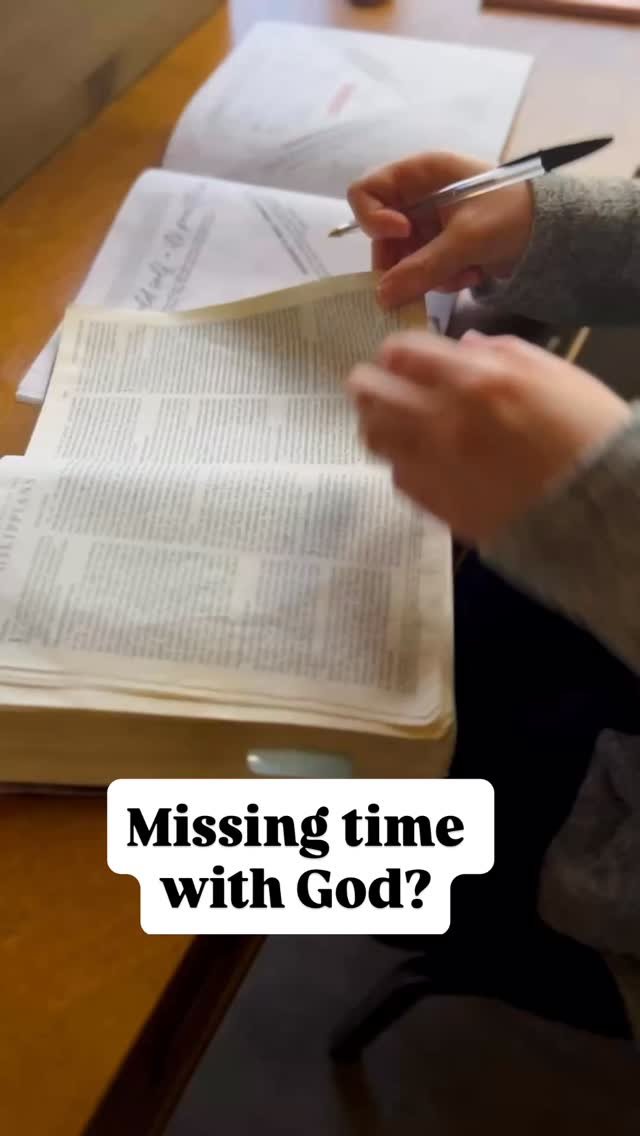 How long has it been since you spent time with God?
A week? A month? A few months?
…maybe even a year?
If we don’t spend time with God to stay anchored in him, we’ll nearly be as far away as if we didn’t know him at all.