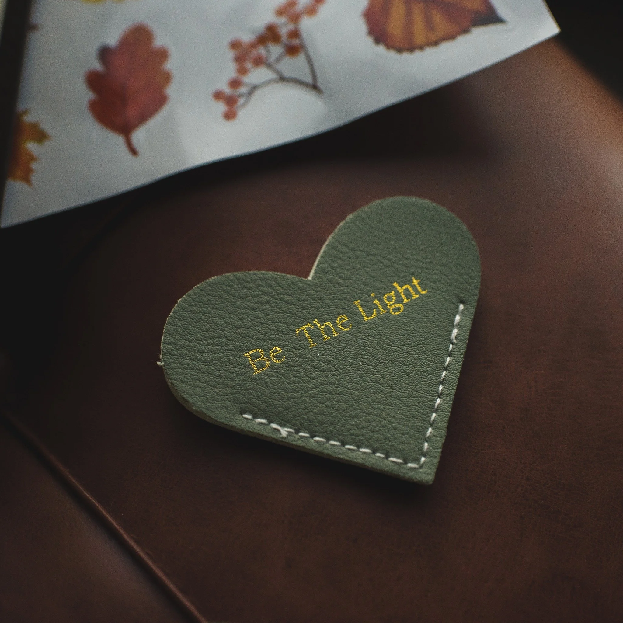 October everseeking extra: a heart shaped leather corner bookmark. Every time you turn the page to your Bible, journal, or favorite book, let one of these heart bookmarks remind you how beautiful it is to draw near to God.
Learn more about our Bible