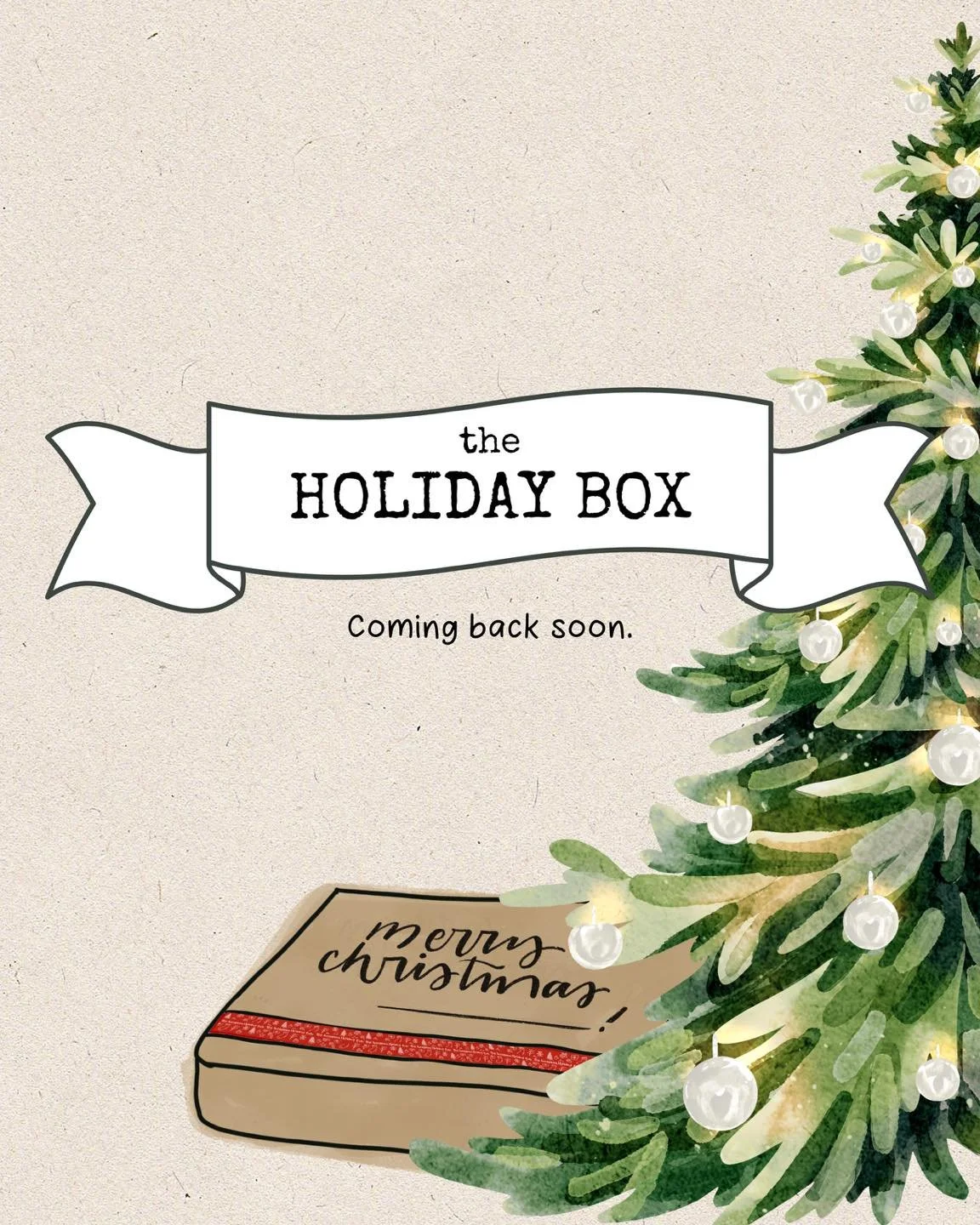 It&rsquo;s almost time for the Evergreen Holiday Box &mdash; a Bible journaling package for you or to share! More details coming soon&hellip;

Want to be the very first to know when the Holiday Box is live along with our upcoming other holiday deals?