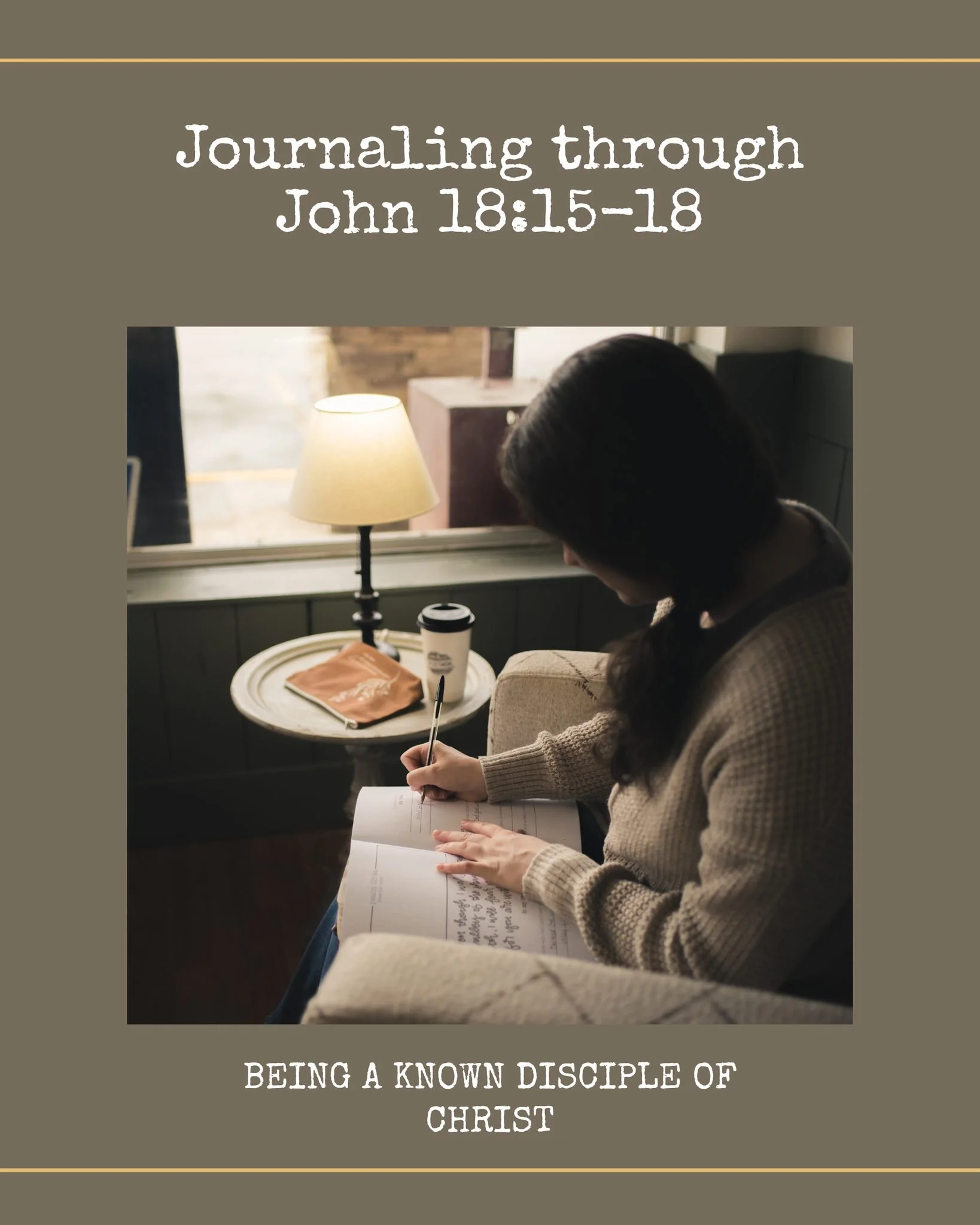 In the craziest of times and even in the best of times, it can be challenging to not skip a beat and declare that we are a disciple of Christ.

But what if we look at it with an eternal perspective...

What do we gain in the short-term by denying Jes