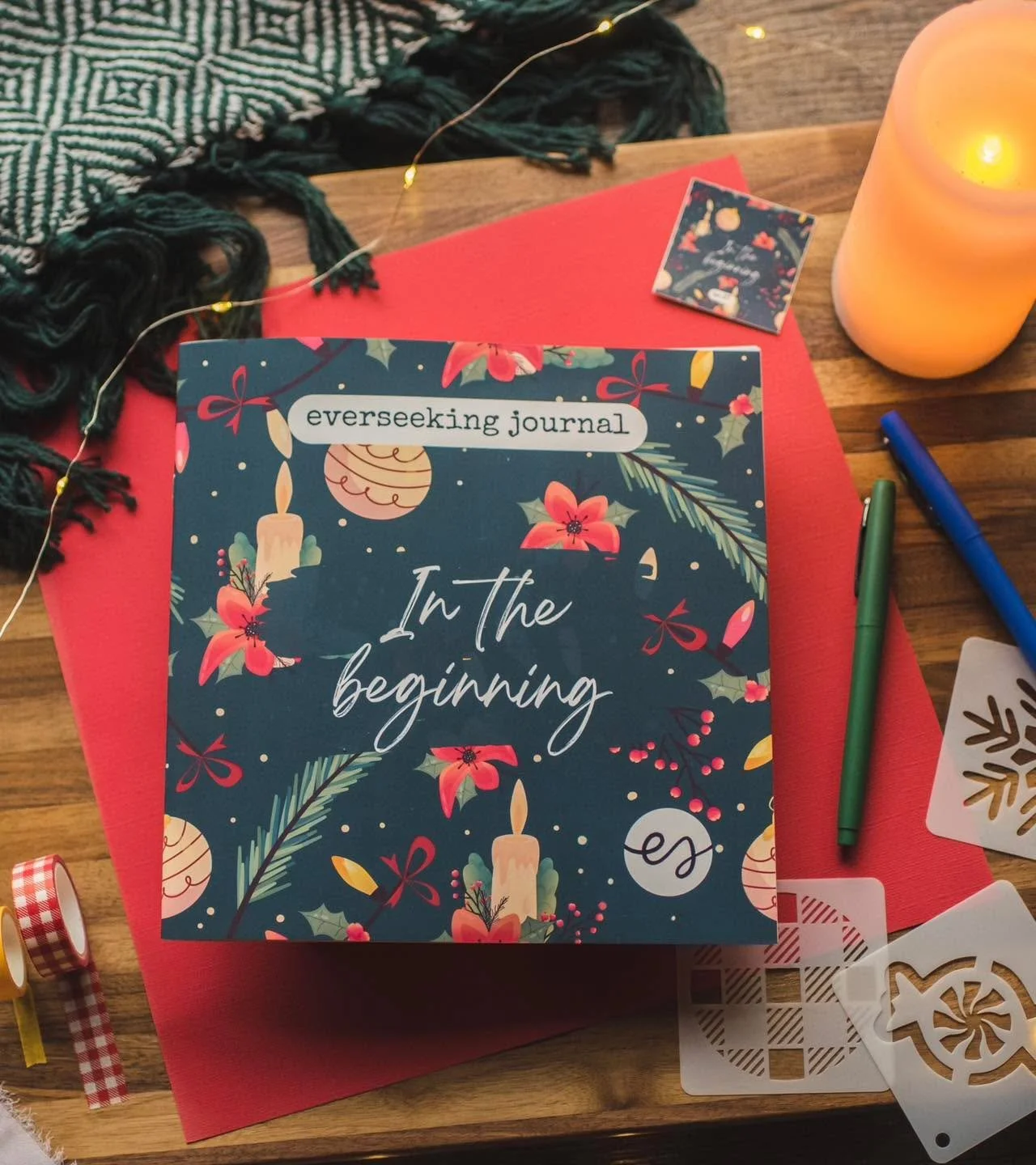 The December 2025 everseeking journal! We are excited to study &ldquo;In the beginnings&rdquo; of Genesis 1 and John 1 side by side 😊 

Join us in everseeking as we study different parts of the Bible together! Subscribe to everseeking: https://www.e