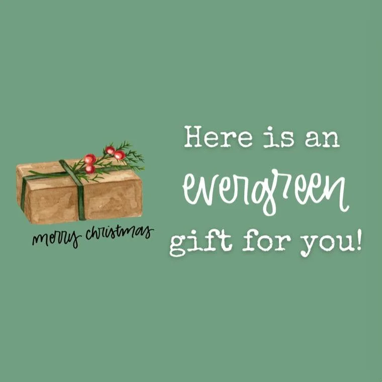 Running out of time to get her a gift? Get an Evrergreen Gift Card and let her buy whatever journals she picks out to enjoy!

Shop: https://www.evergreencypress.com/shop/p/evergreen-holiday-gift-card