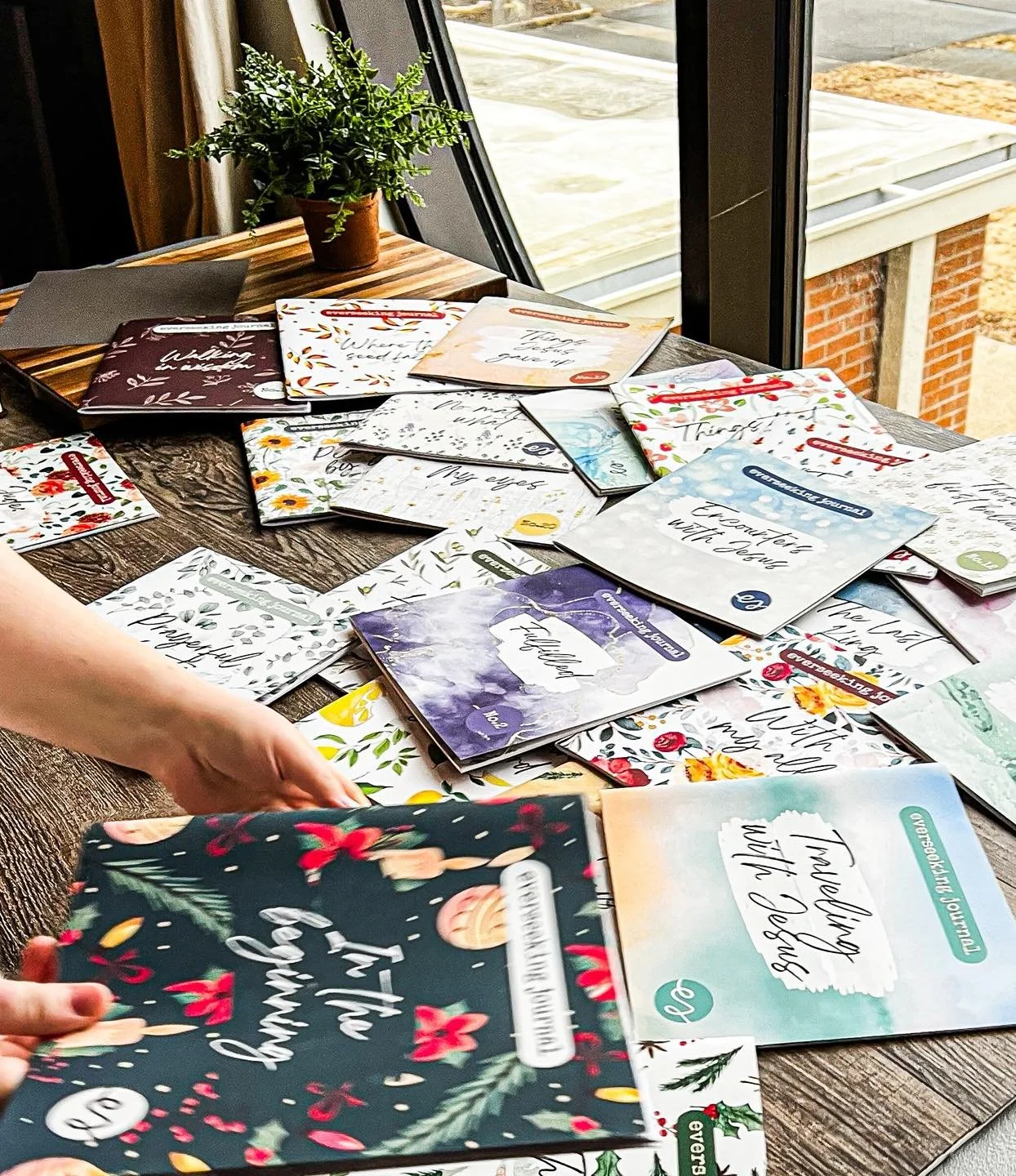 Some fun behind-the-scenes planning happening in Evergreen 😊 can&rsquo;t wait to share more with you soon!!