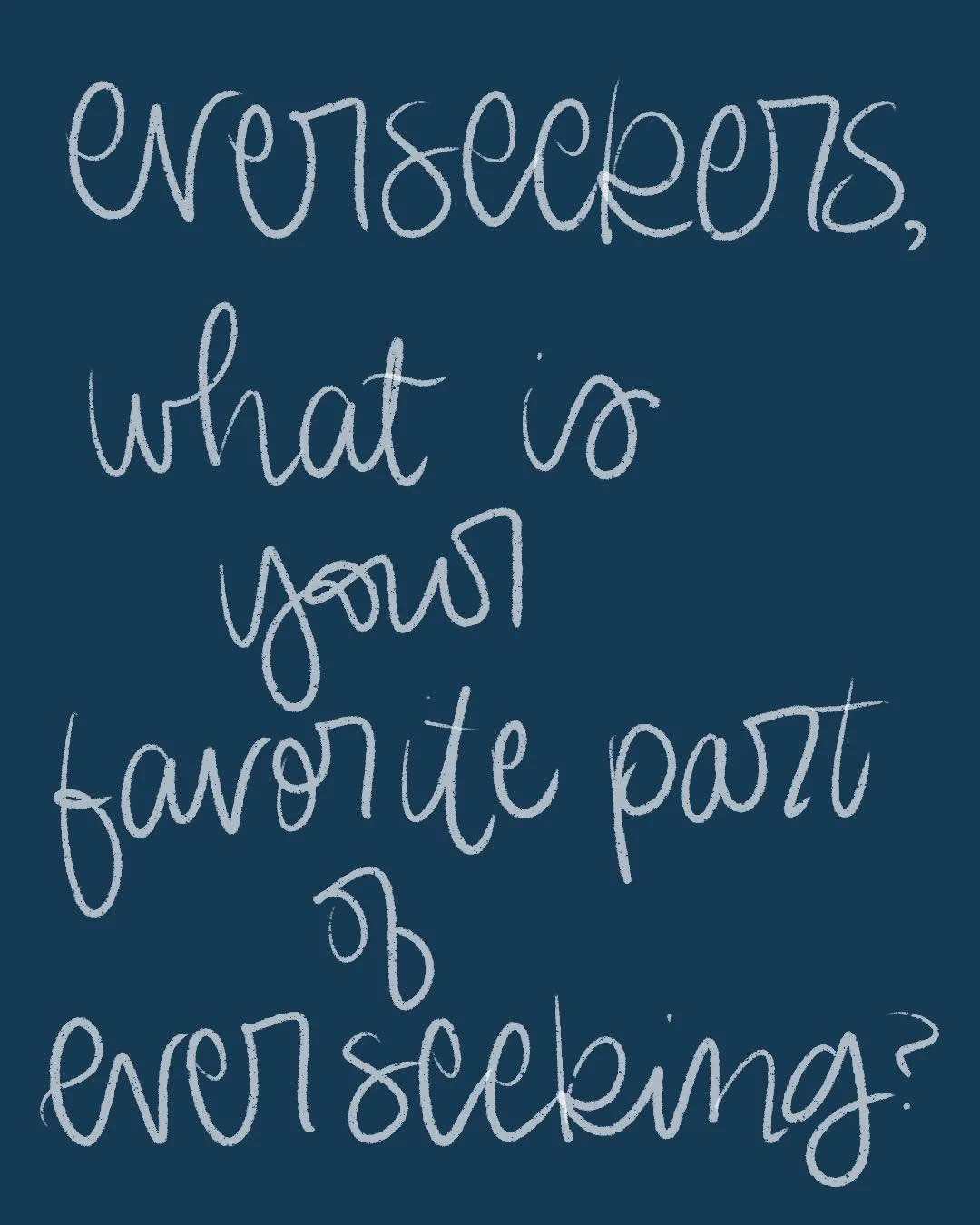 Love to hear from you, everseekers 😊

Learn more about the everseeking subscription: evergreencypress.com/everseeking