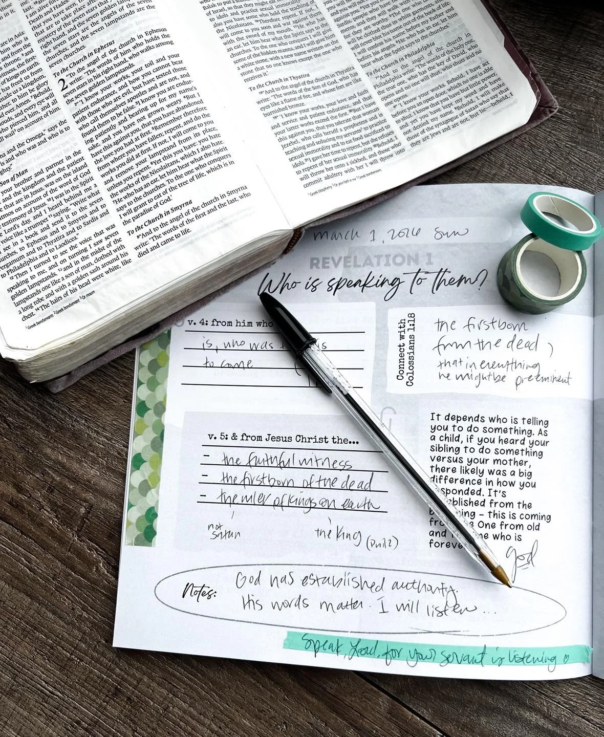 It&rsquo;s March! Which means we&rsquo;re starting our newest March everseeking subscription journal, &ldquo;To the churches in Revelation&rdquo; 😊

We have a Journaling Together video for the first day/first page in our Evergreen Women&rsquo;s Grou