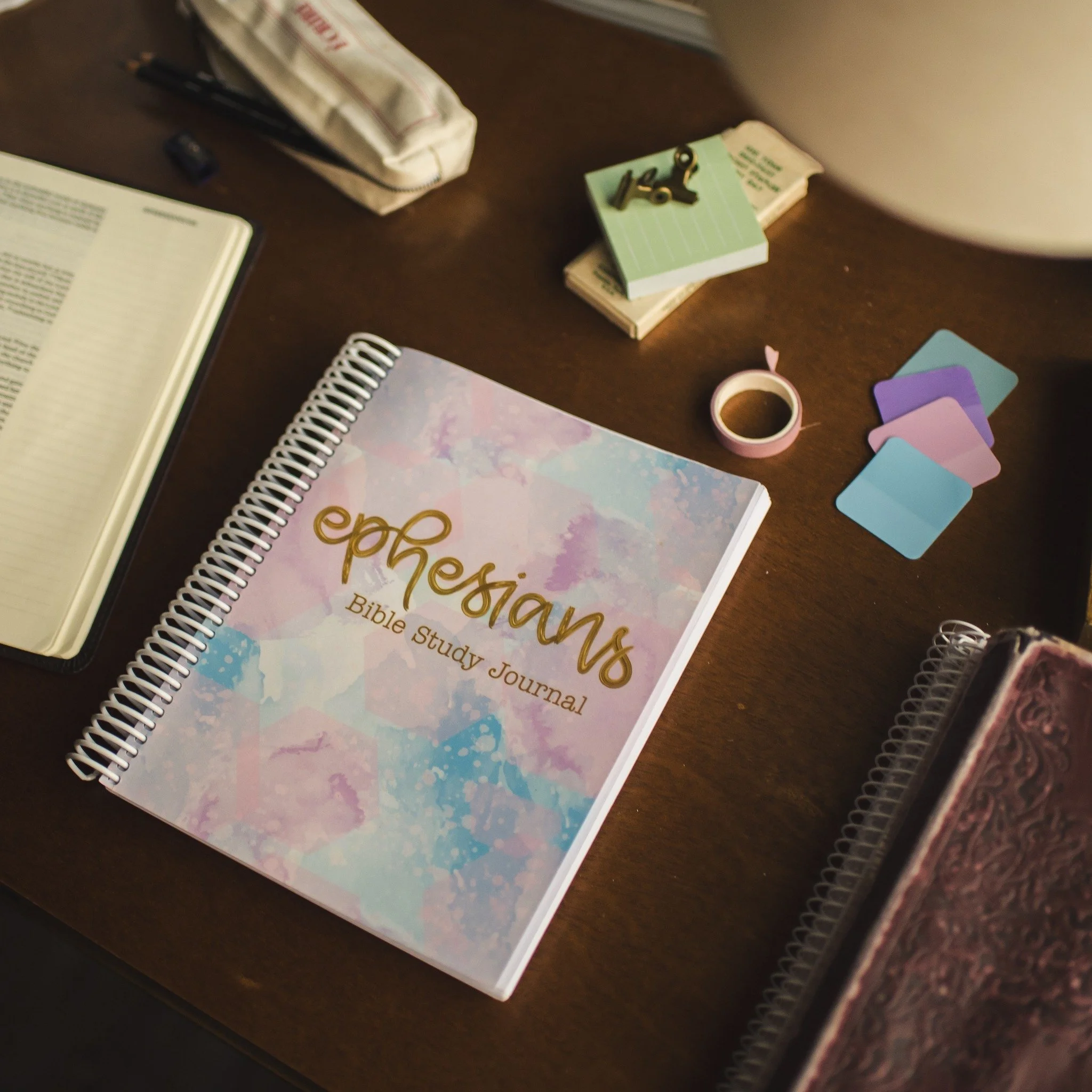 Study a little at at a time through the book of Ephesians, which gives us the amazing contrast between what our lives used to be like before Christ and what our lives can be when we are in Christ. See God&rsquo;s eternal plan for all of mankind and y