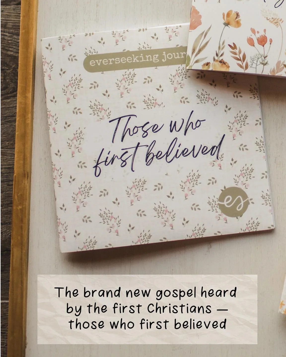 🪴 From the everseeking collection for spring&hellip; &ldquo;Those who first believed.&rdquo;

There was a time when being a Christian was brand new. 

It wasn&rsquo;t easy to choose to follow Christ, as a Jew or as a Gentile. Christ crucified was a 