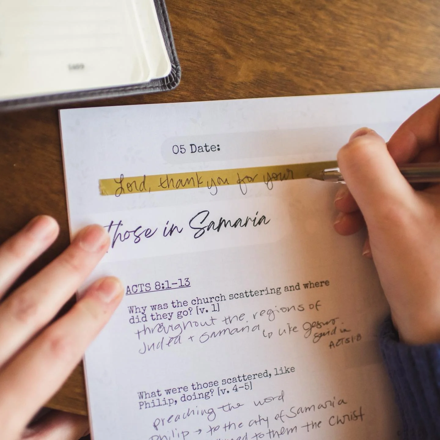 Journal through &ldquo;Those who first believed&rdquo; (from Acts) and see these words of Jesus come to life!

&ldquo;Go therefore and make disciples of all nations, baptizing them in the name of the Father and of the Son and of the Holy Spirit, teac