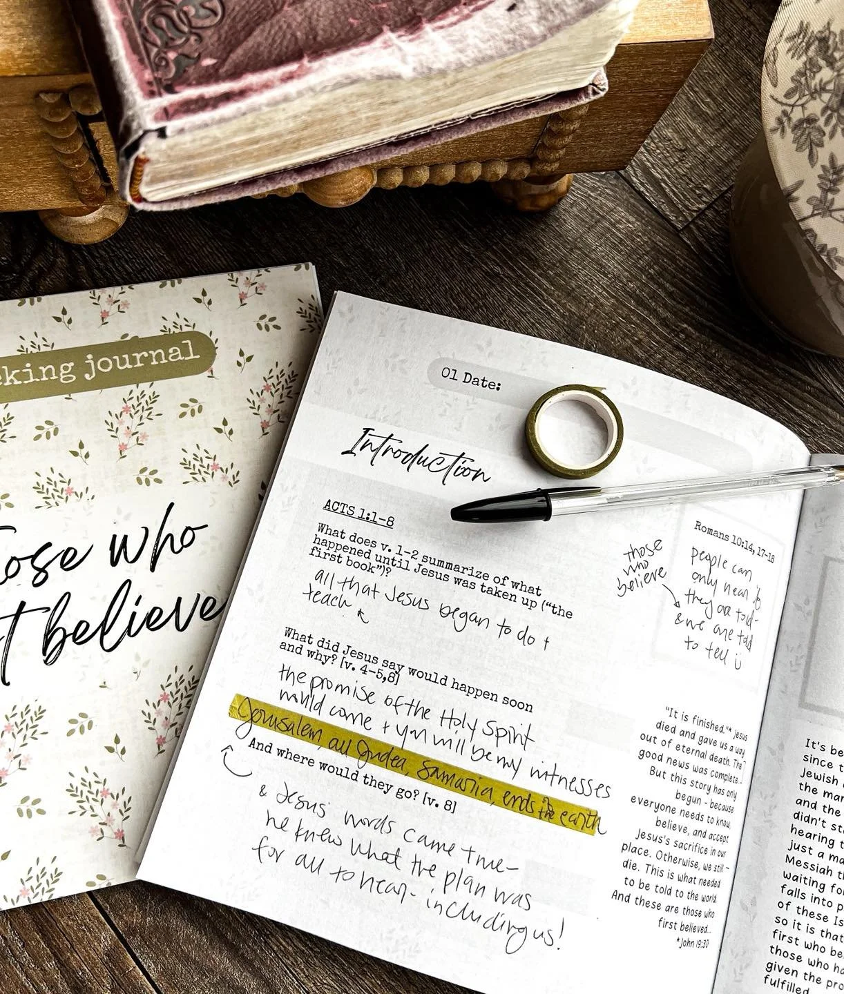 Let&rsquo;s journal through the &ldquo;Those who first believed&rdquo; everseeking journal together! 

We&rsquo;ve brought this issue (issue no 12) back from our everseeking collection for this spring &mdash; enjoy getting your own copy from our shop