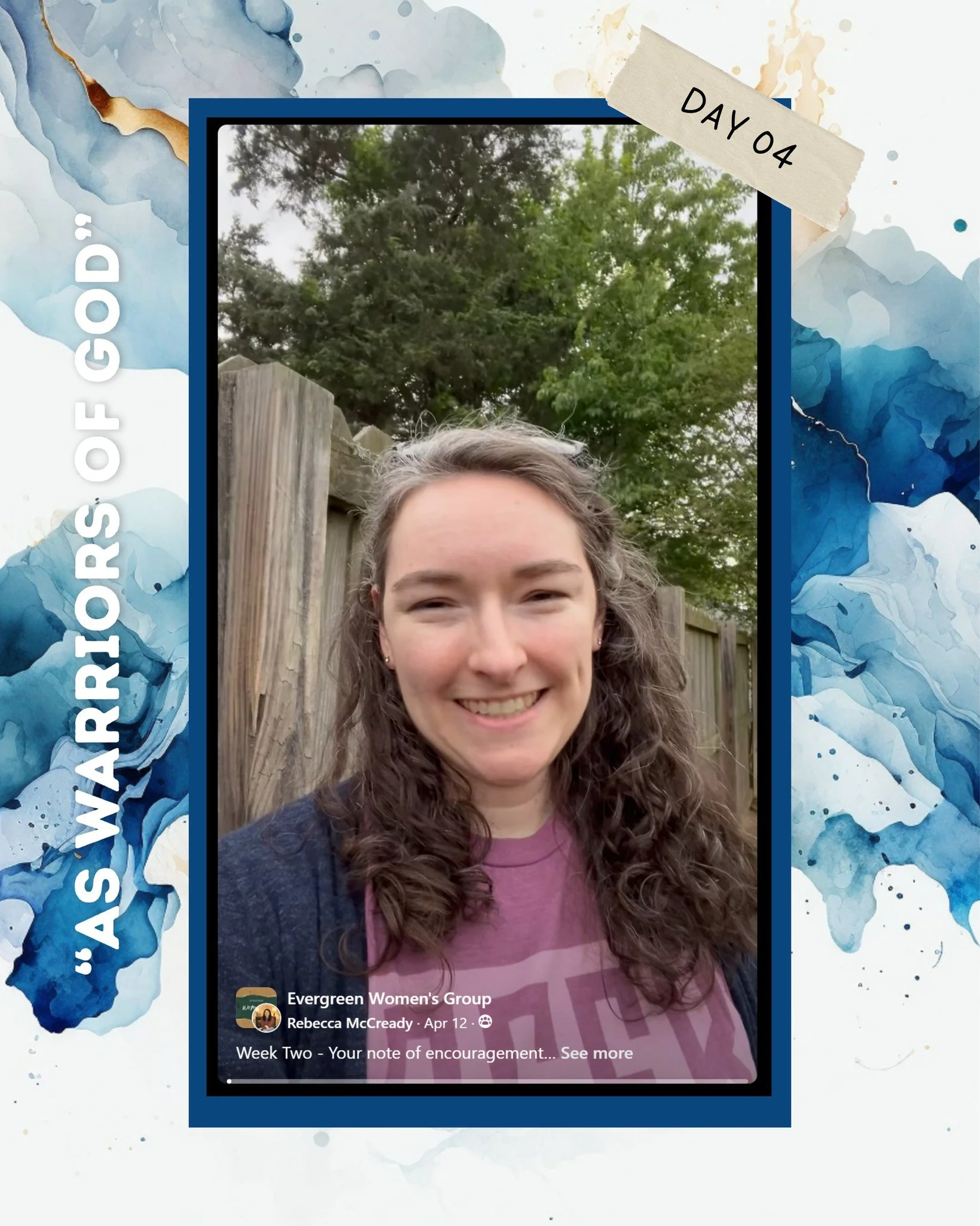 Whether you're studying through the current everseeking journal for April ("As warriors of God") or not, join us in our Evergreen Group for a note of encouragement from 2 Kings 6 (from day 04 in our April journal)!

Join Evergreen Group: ht