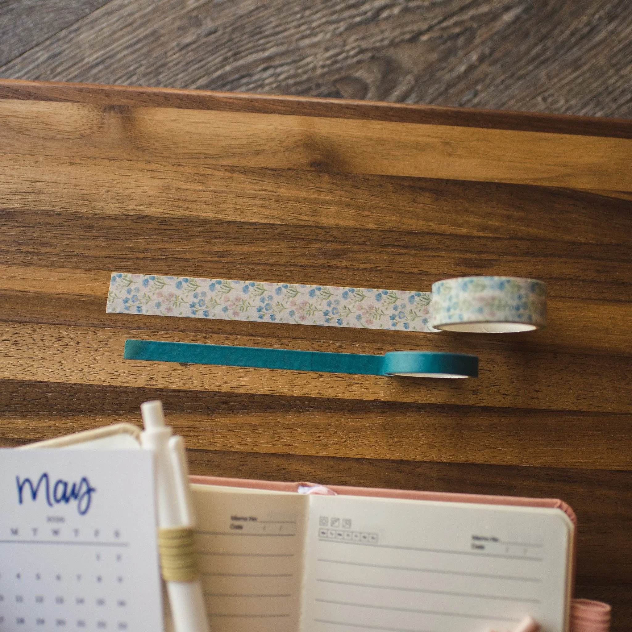 We love sharing extras to go with our new everseeking journal each month. And a couple of extras we always add in are the washi tape: one patterned and one solid. Whether to bring color to the inside of the journal, to create tabs, to mark and highli