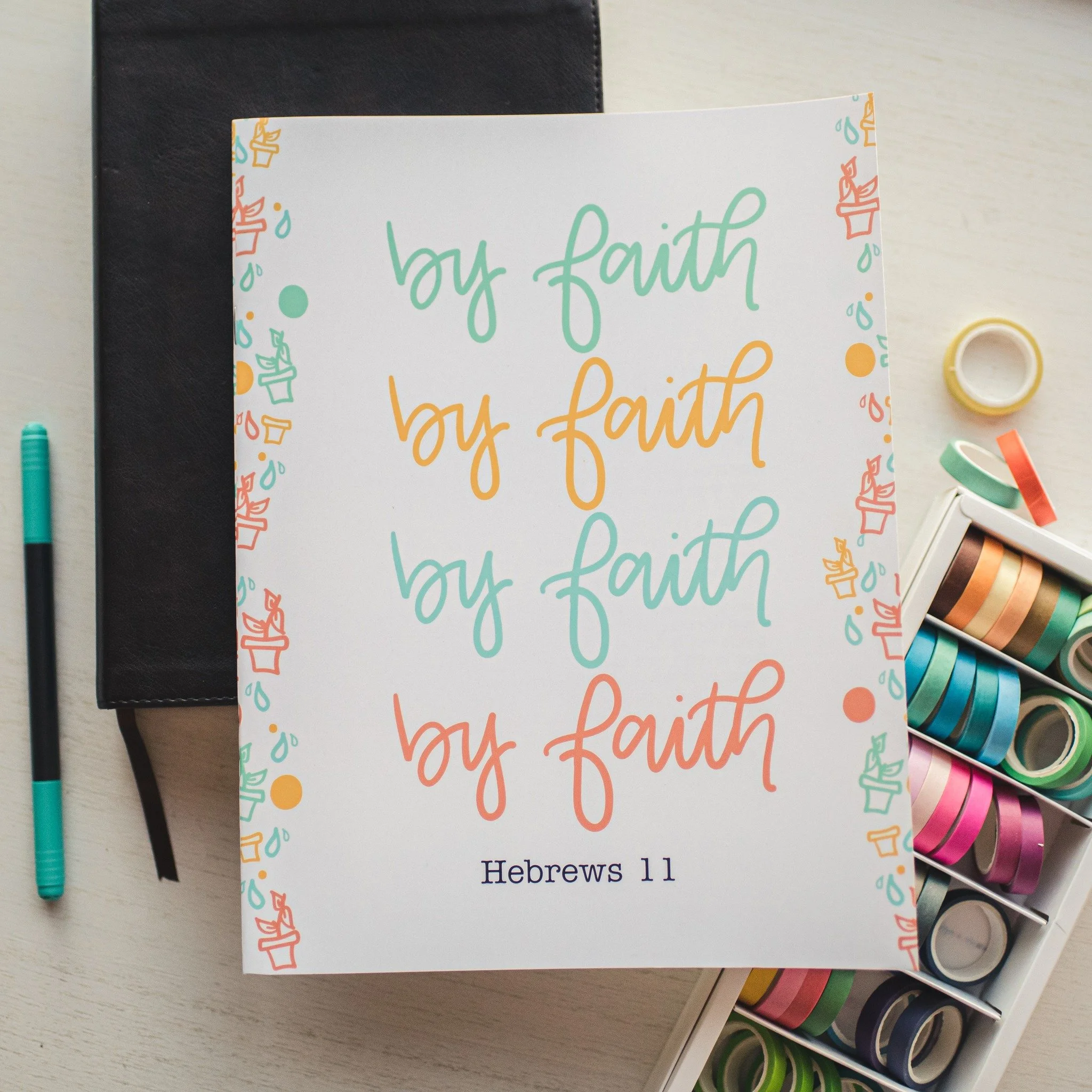 How do we live by faith? Hebrews 11 takes us back to the lives of those who followed God in the Old Testament and tells us exactly how they lived by faith -- and how we can do the same!

Enjoy studying this chapter in the Radiant Hebrews 11 journal (