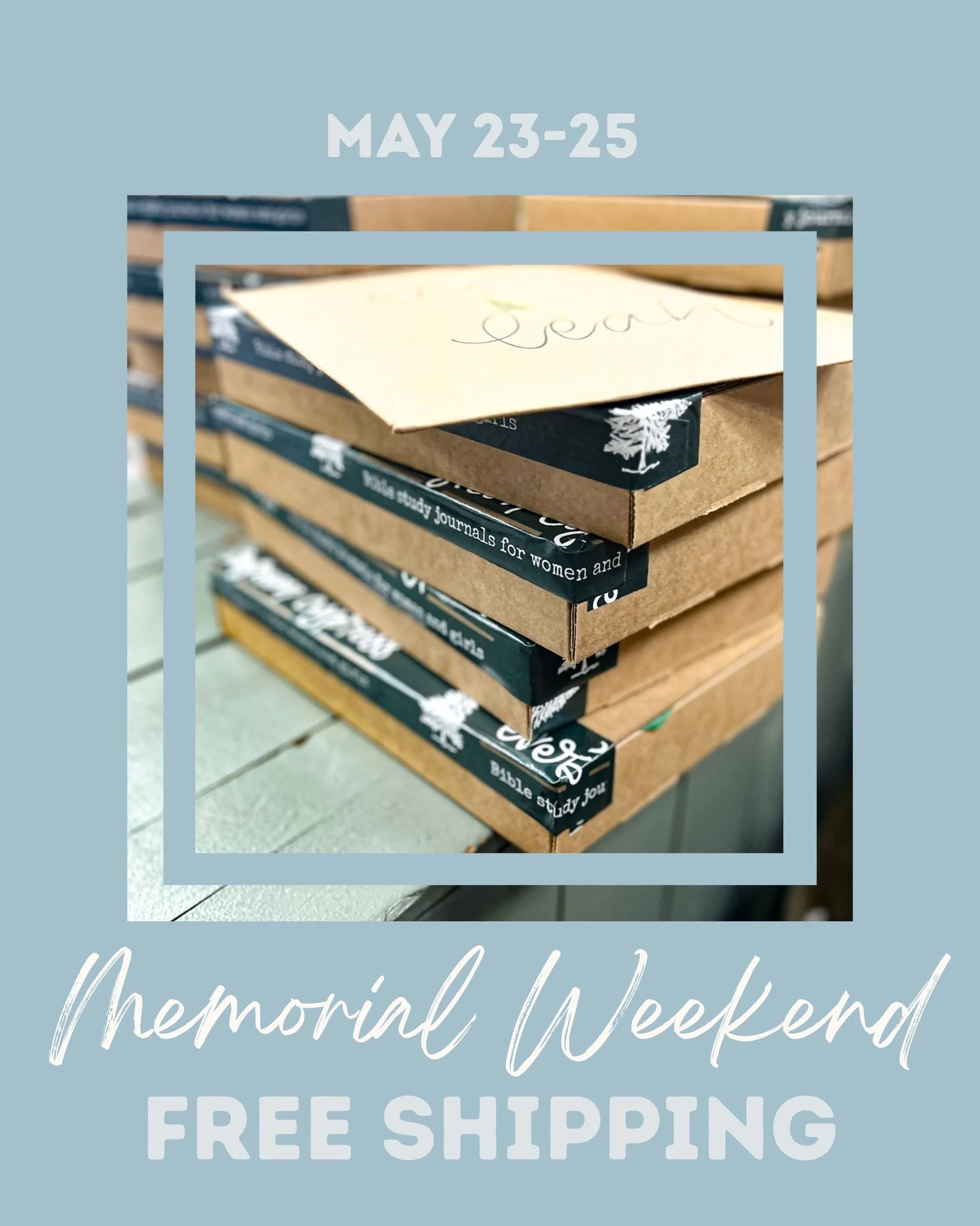 Heads up 😊

While supplies last! Enjoy shopping for your journals to get your cart ready for this weekend!

Shop: evergreencypress.com/shop