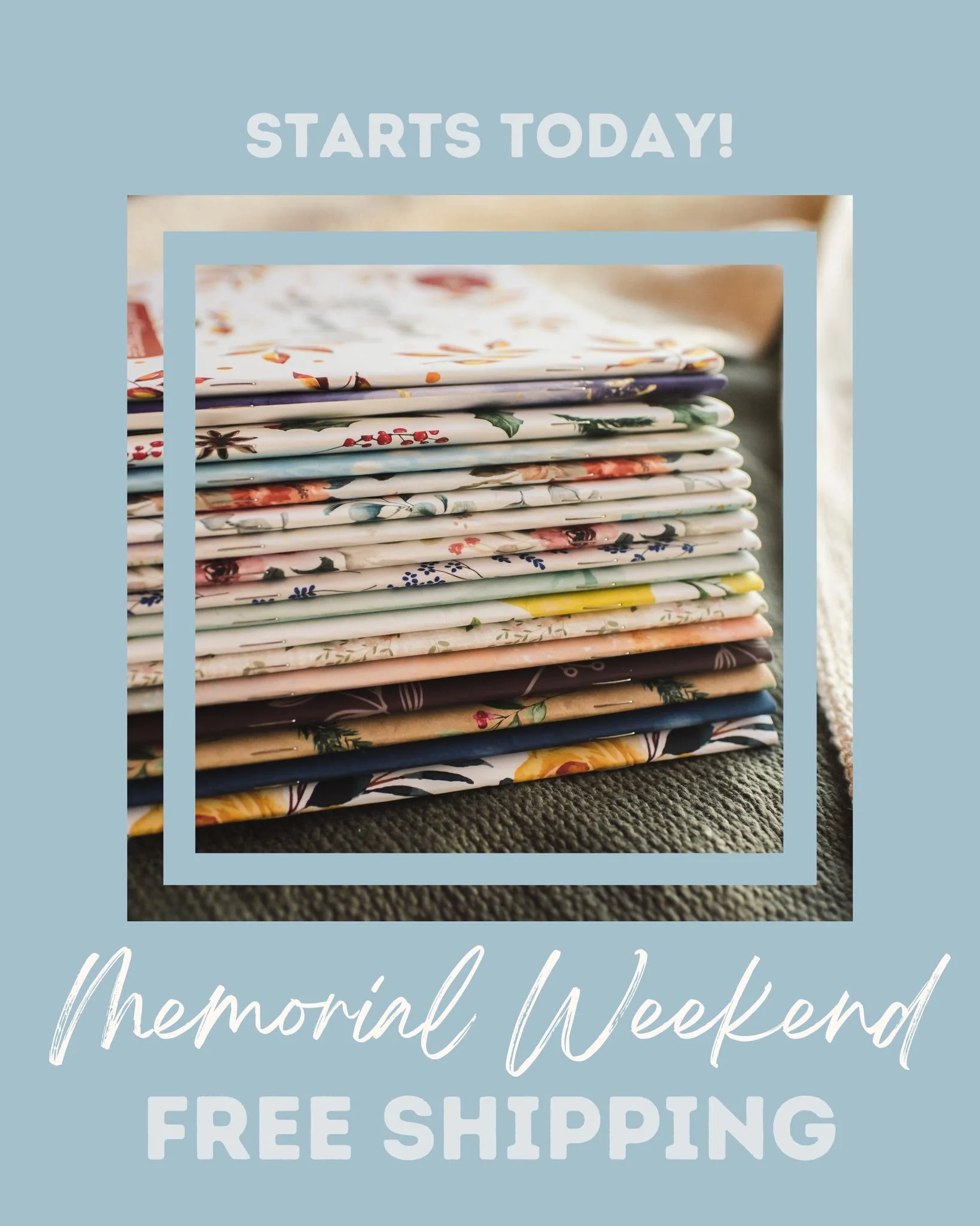Happy Memorial Day Weekend! Enjoy grabbing your journals with no shipping cost 😊

Offer ends Monday, May 25, 11:59 PM CST.

Shop: evergreencypress.com/shop